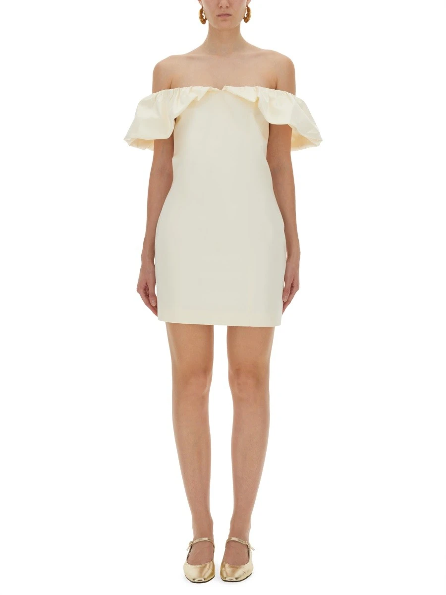 MINI DRESS WITH BARE SHOULDERS.webp