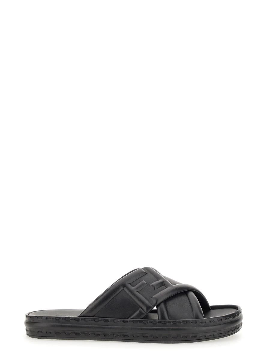 BLACK LEATHER SANDAL.webp