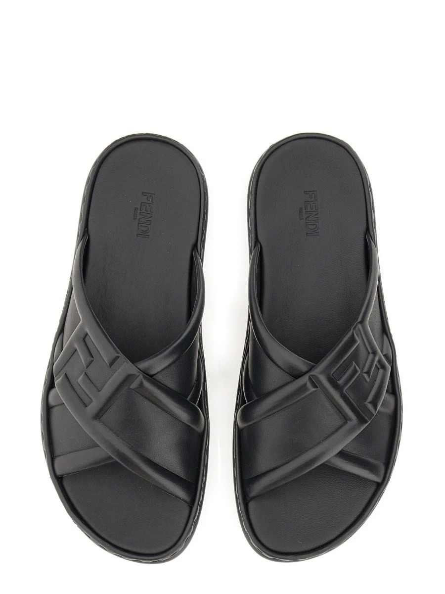 BLACK LEATHER SANDAL.webp