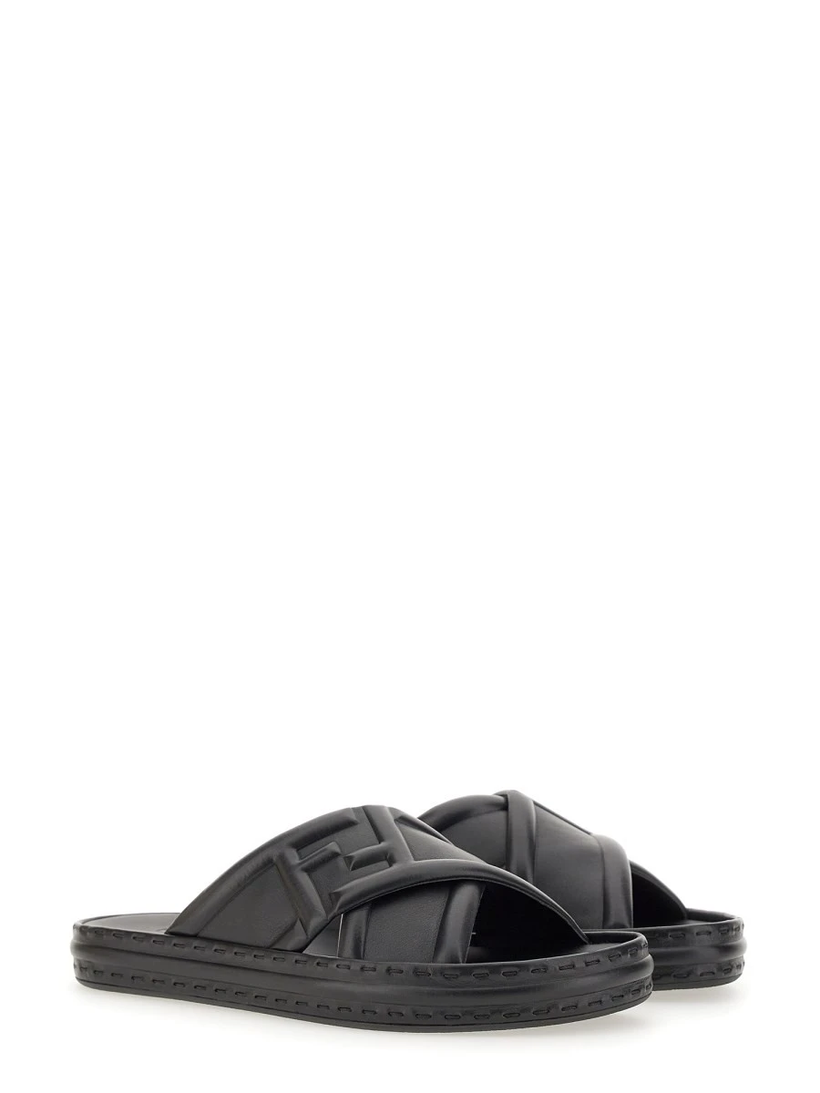 BLACK LEATHER SANDAL.webp