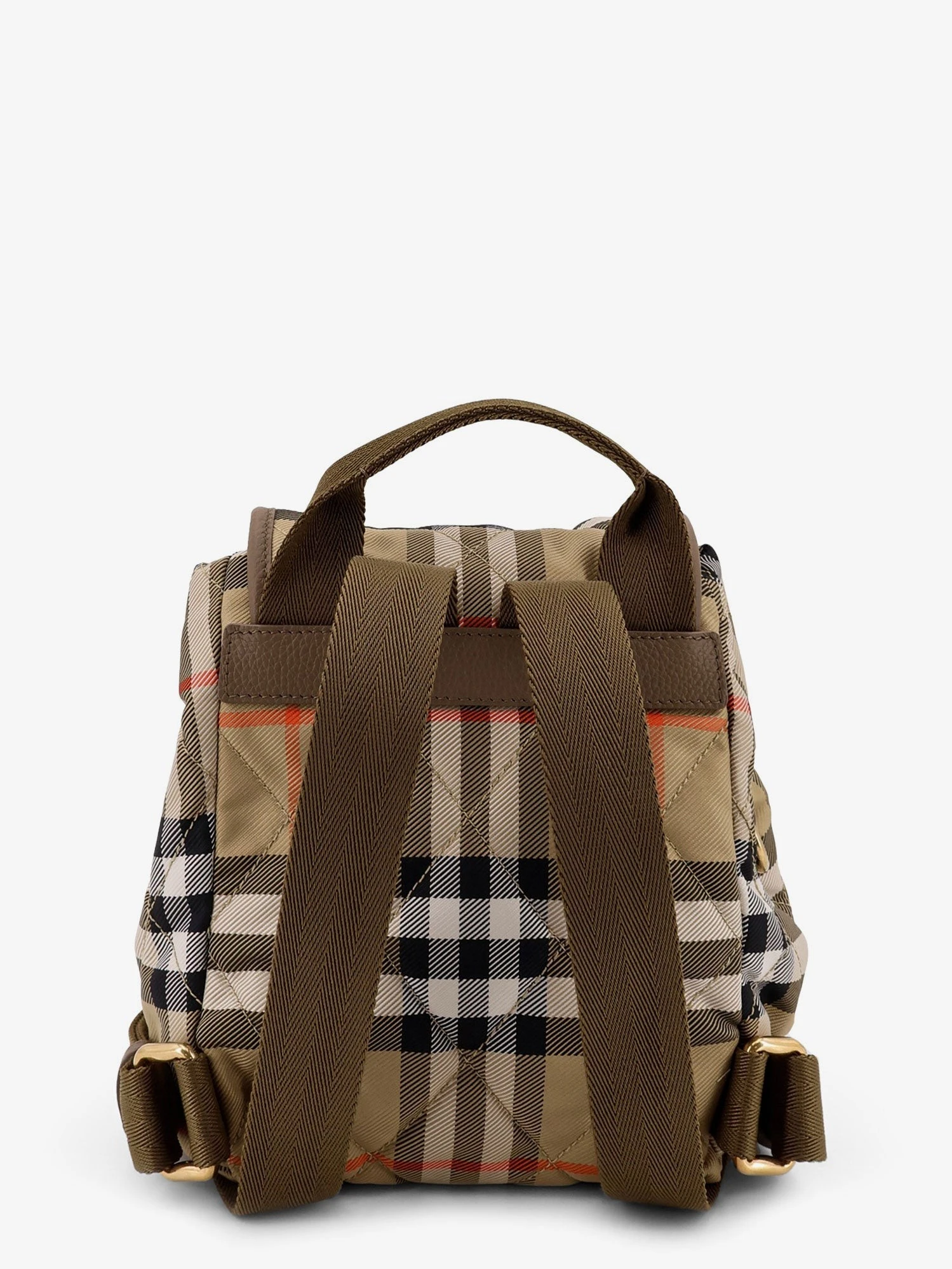 Horseshoe Check nylon backpack.webp