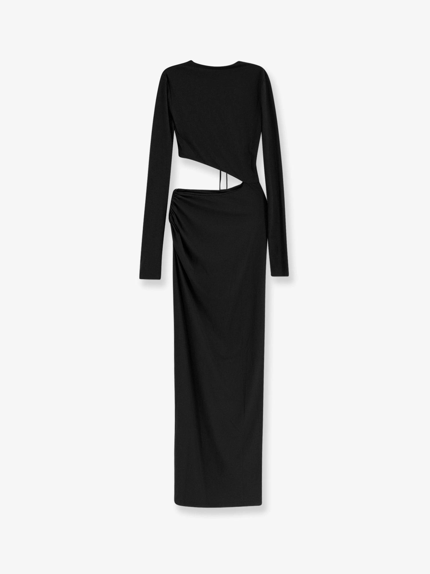 Maggie stretch fabric long dress.webp