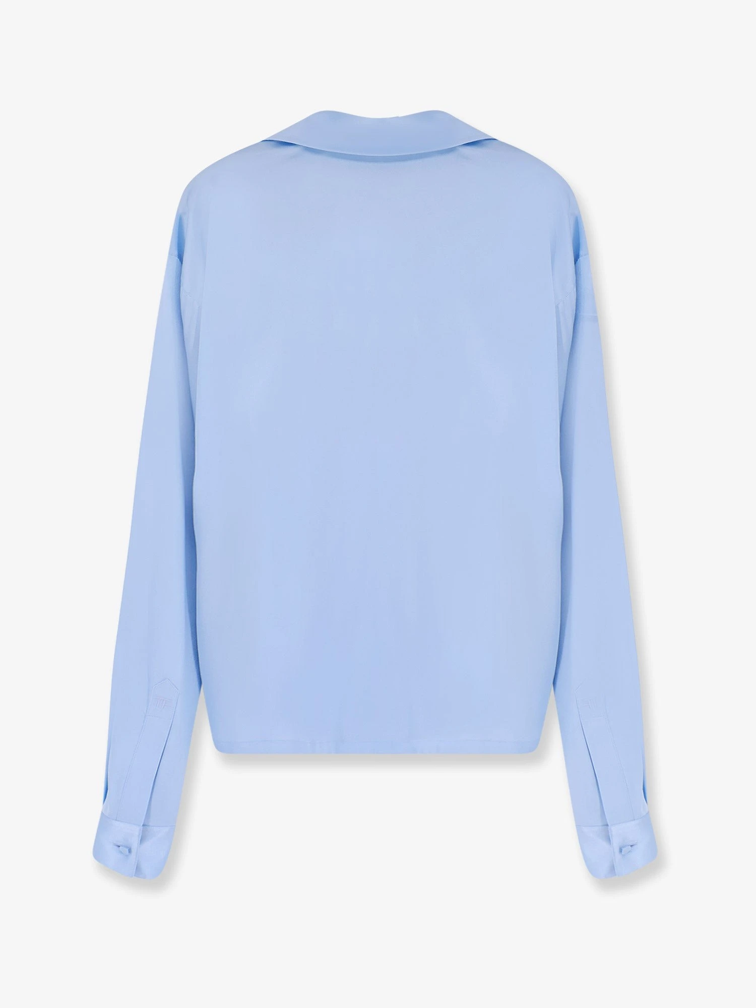 Stretch satin shirt.webp