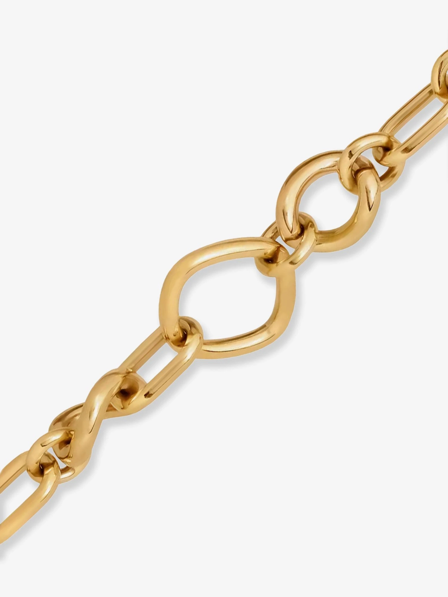 Celine Charms Modern brass bracelet.webp