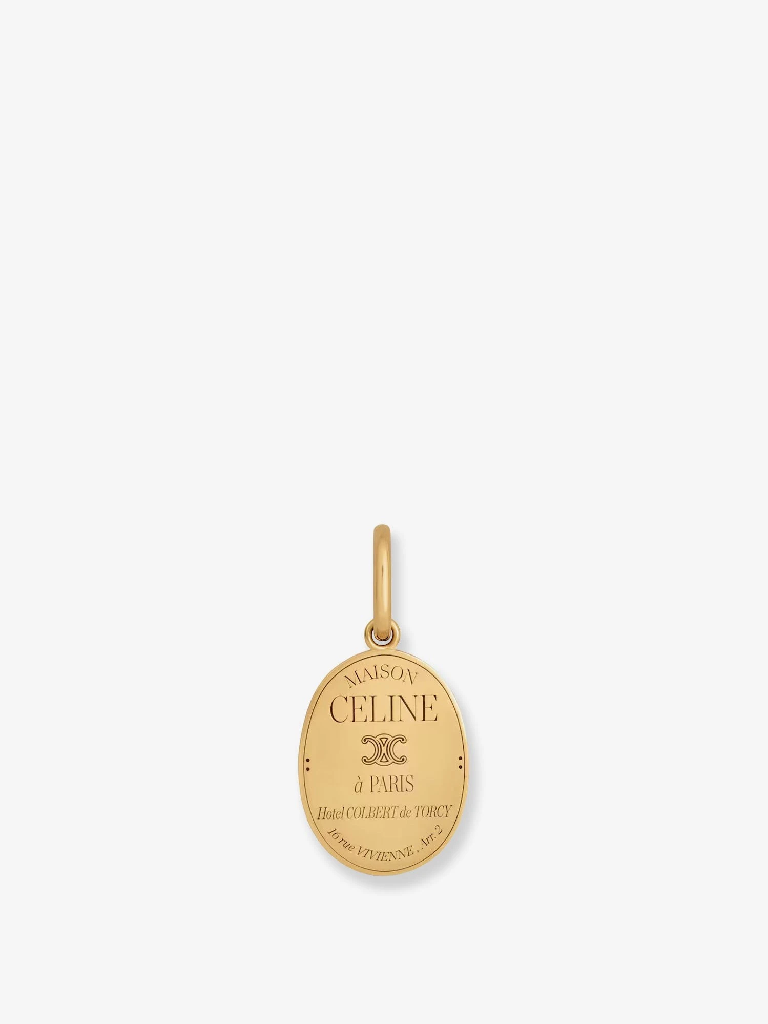 Maison Celine brass charm.webp