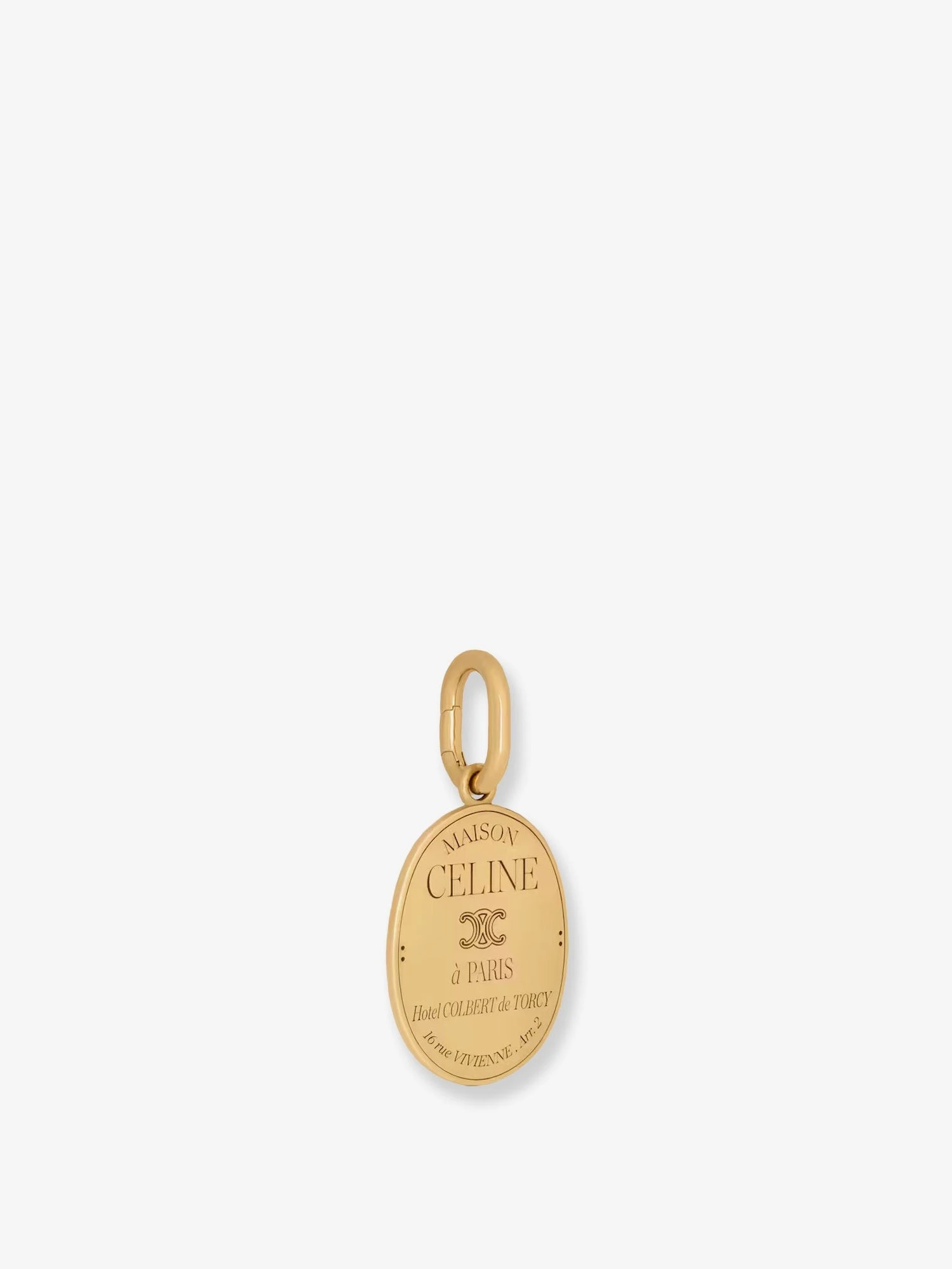 Maison Celine brass charm.webp