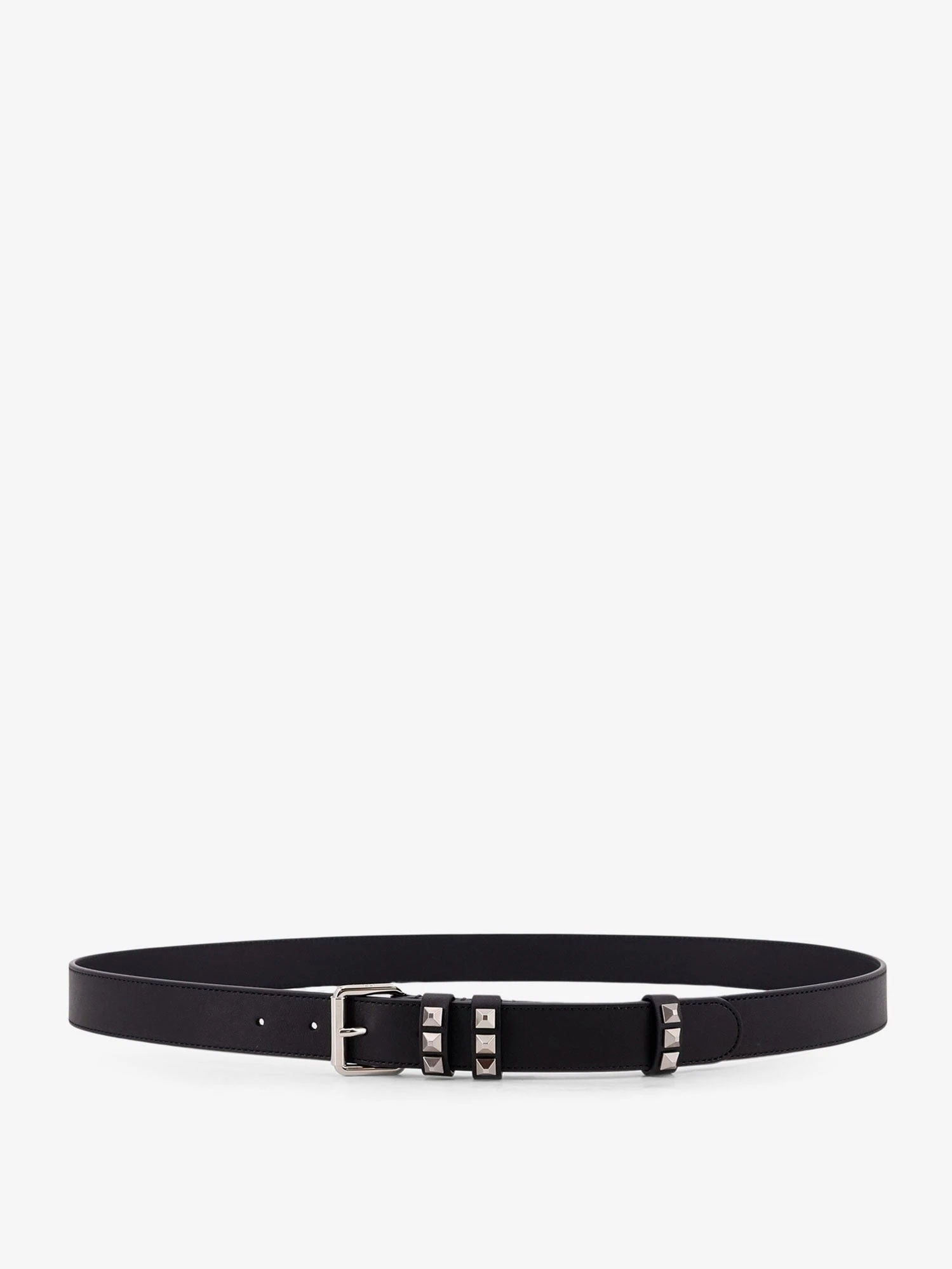 Flaneuse leather belt with iconic studs.webp