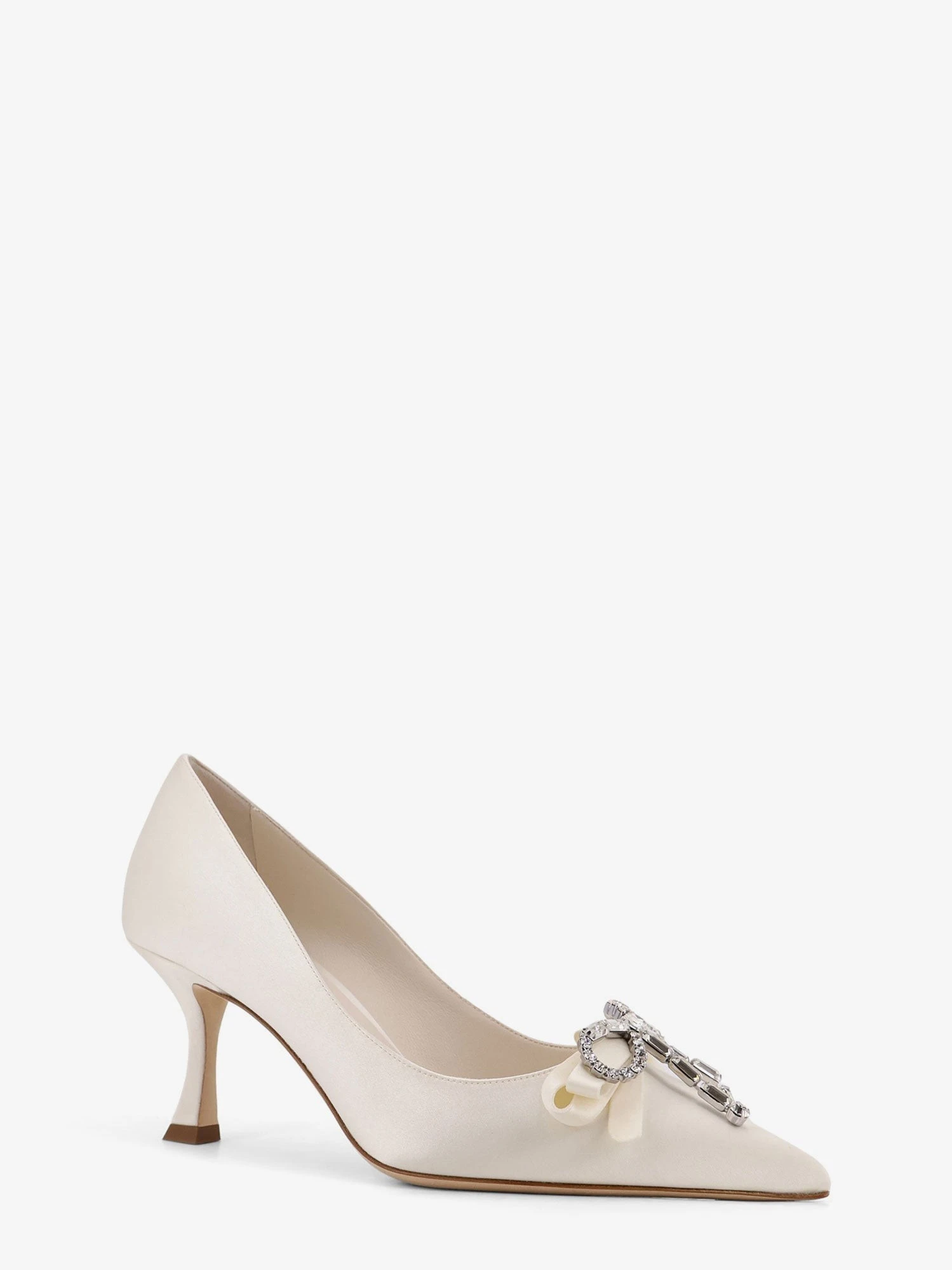 Auria satin pumps with crystal bow detail.webp