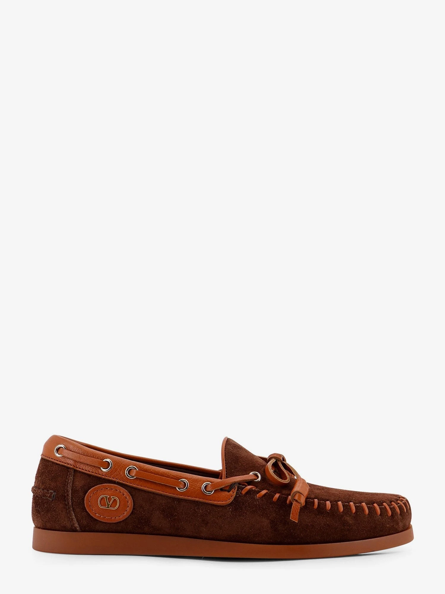 Palm Avenue leather and suede boat shoe.webp