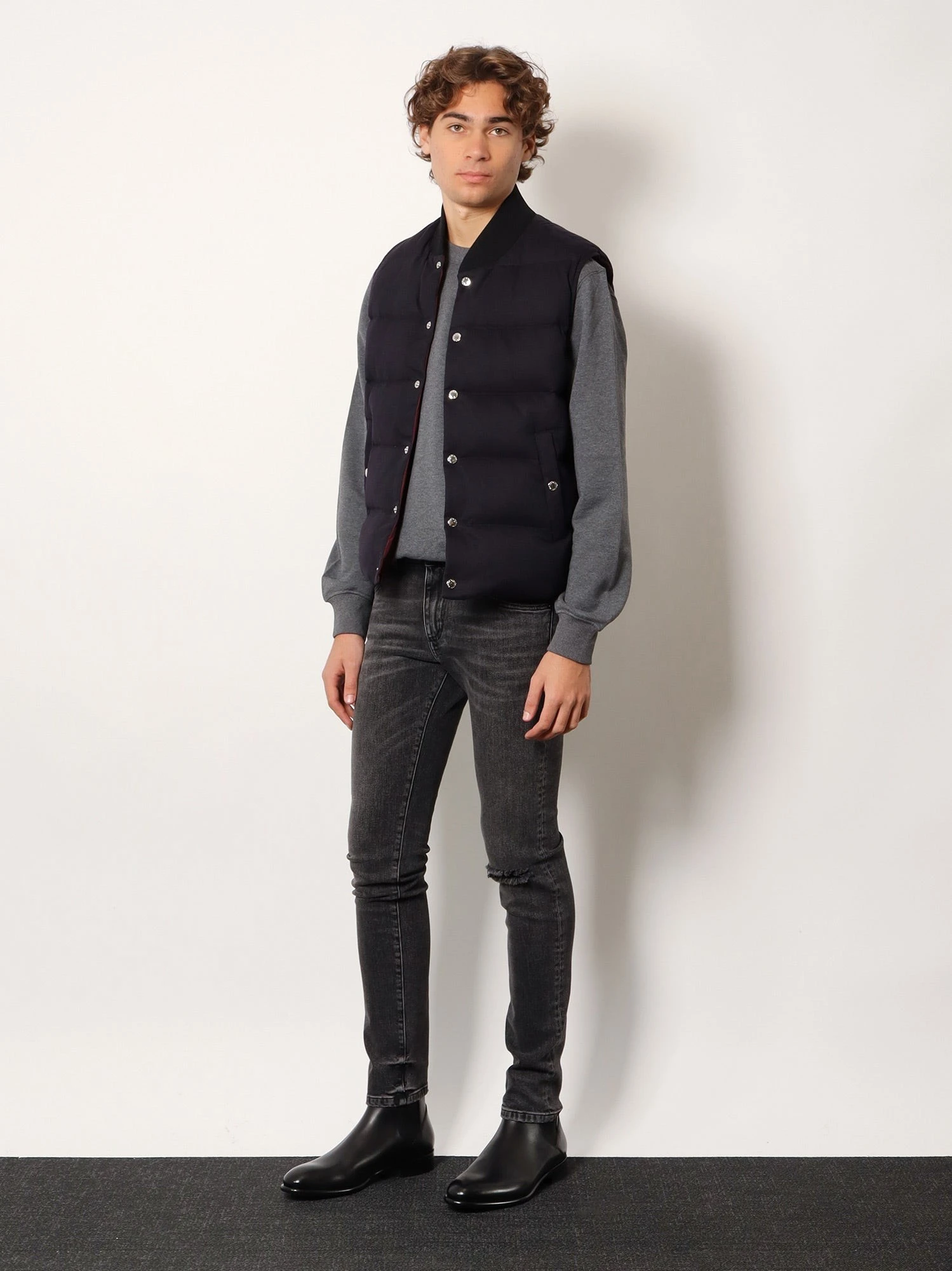 Skinny grey denim jeans.webp