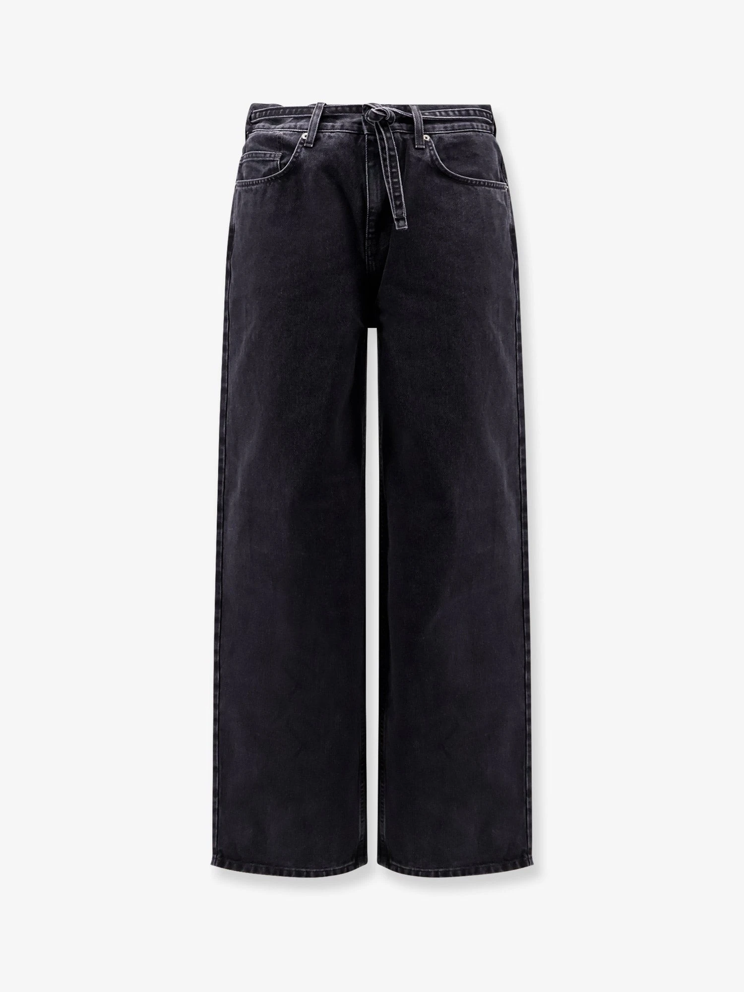 Relaxed fit denim trousers.webp