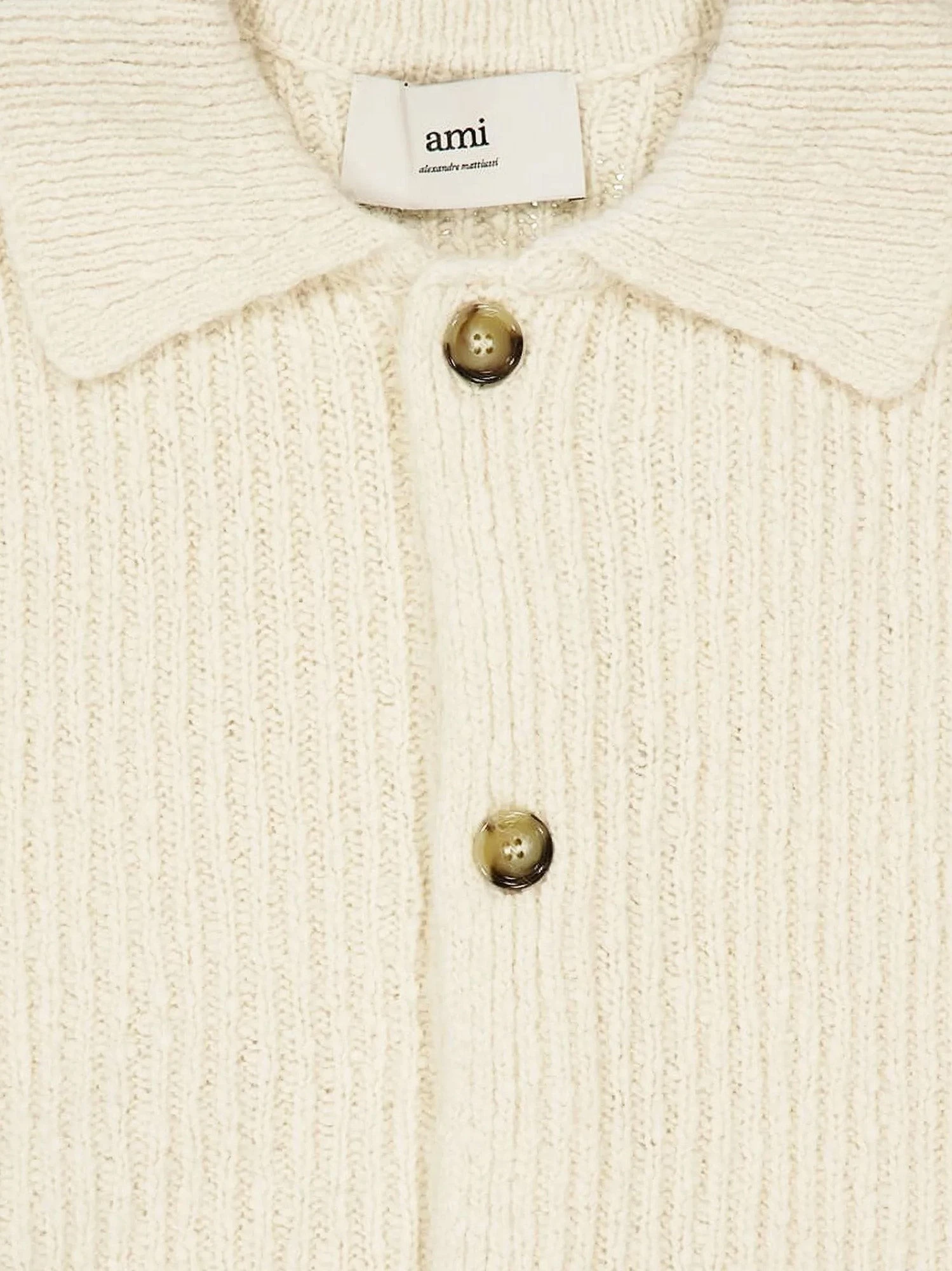 Wool and cotton ribbed cardigan.webp