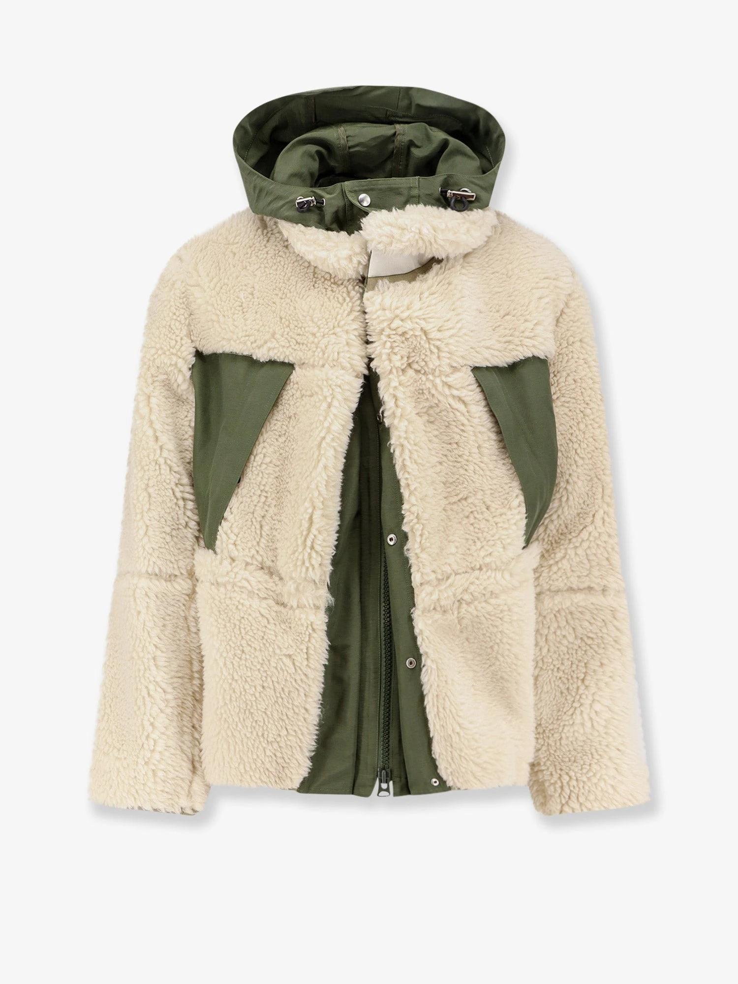 Eco shearling and nylon jacket.webp