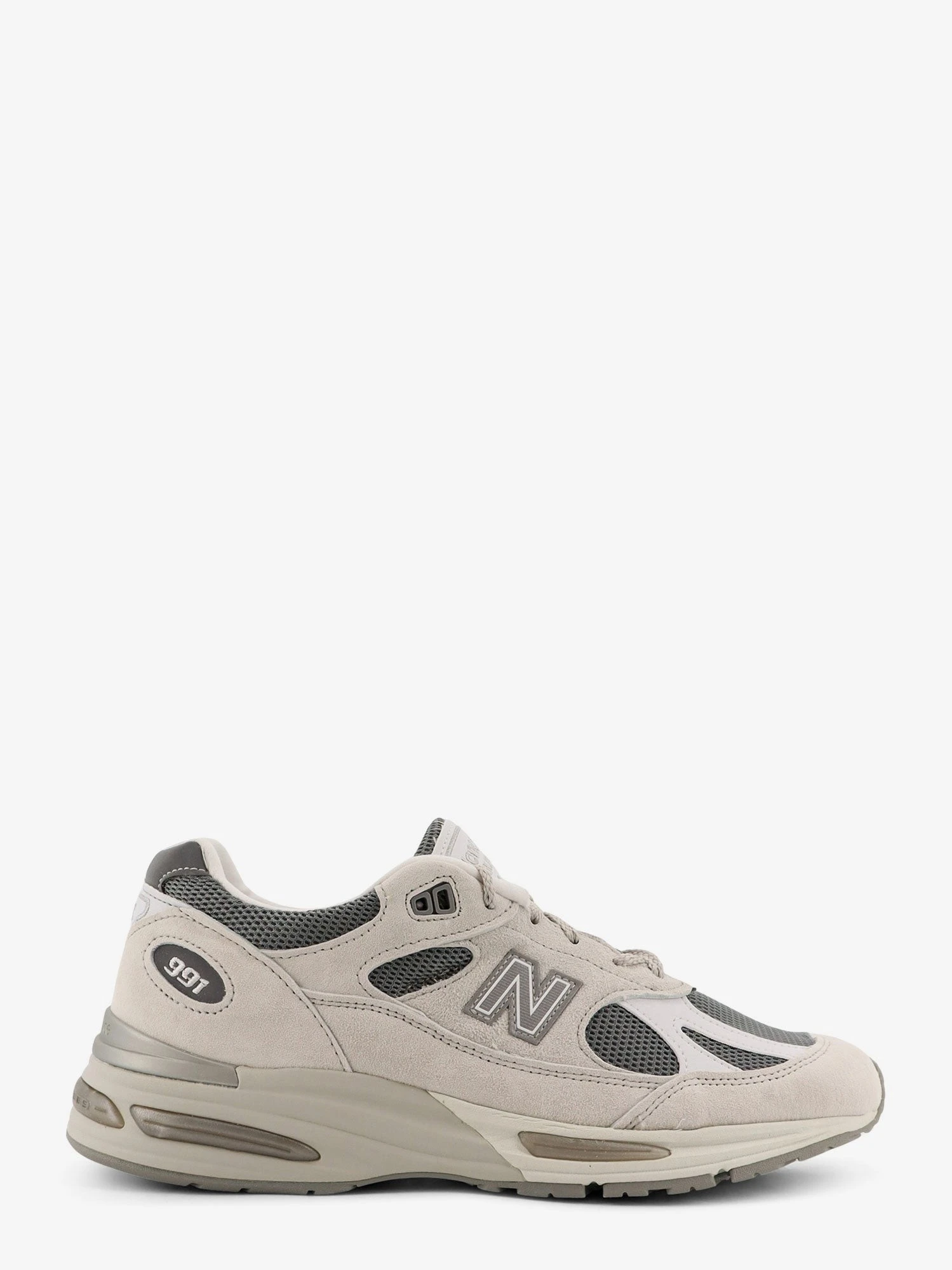 991 mesh and suede low-top sneakers.webp