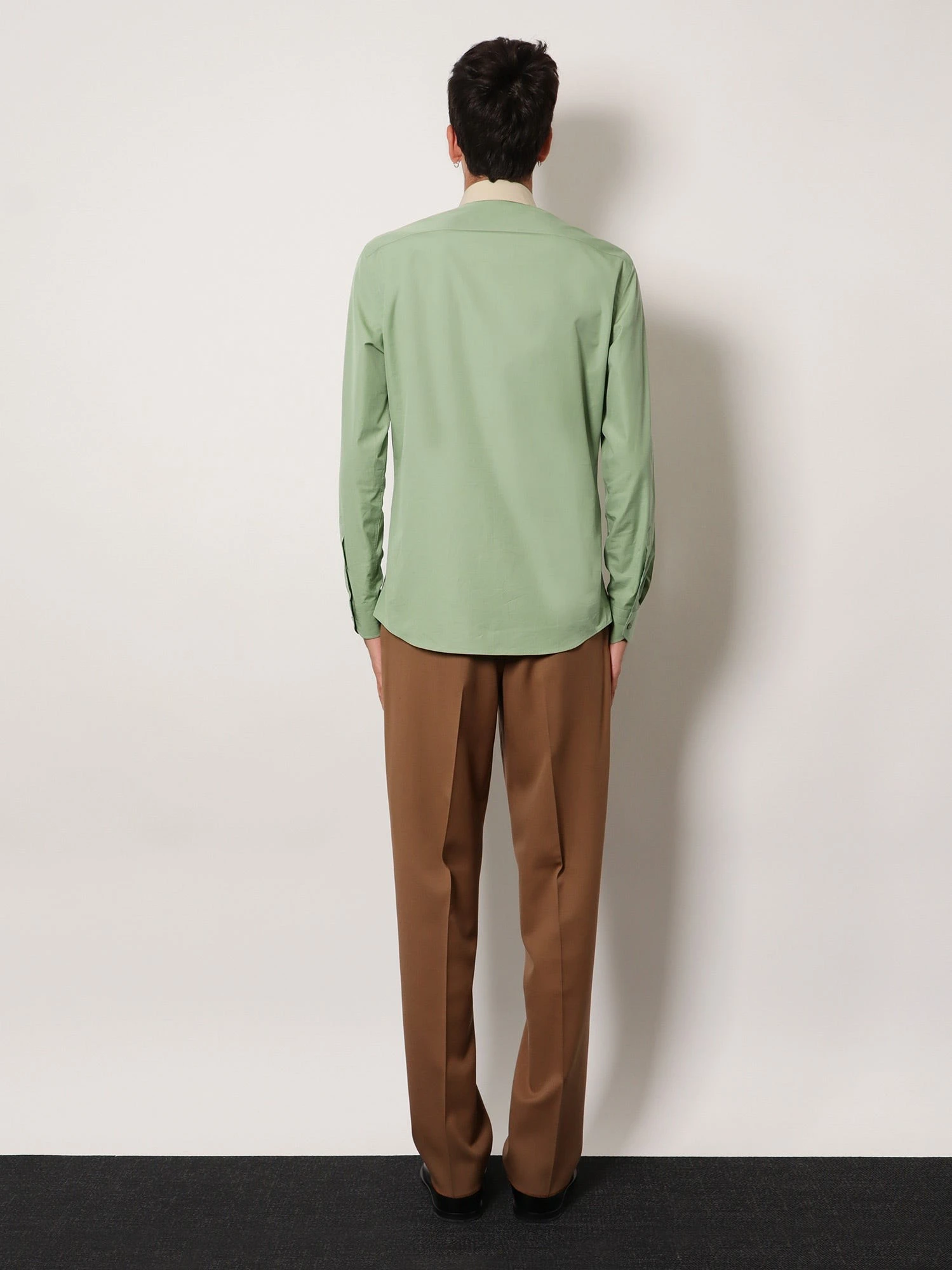 Cotton poplin shirt.webp