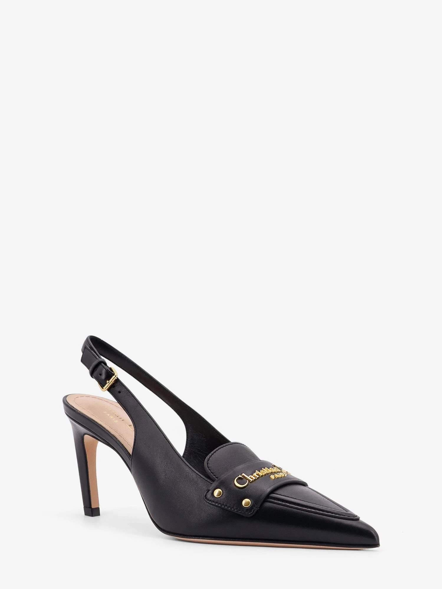 Boy leather decolleté slingback.webp