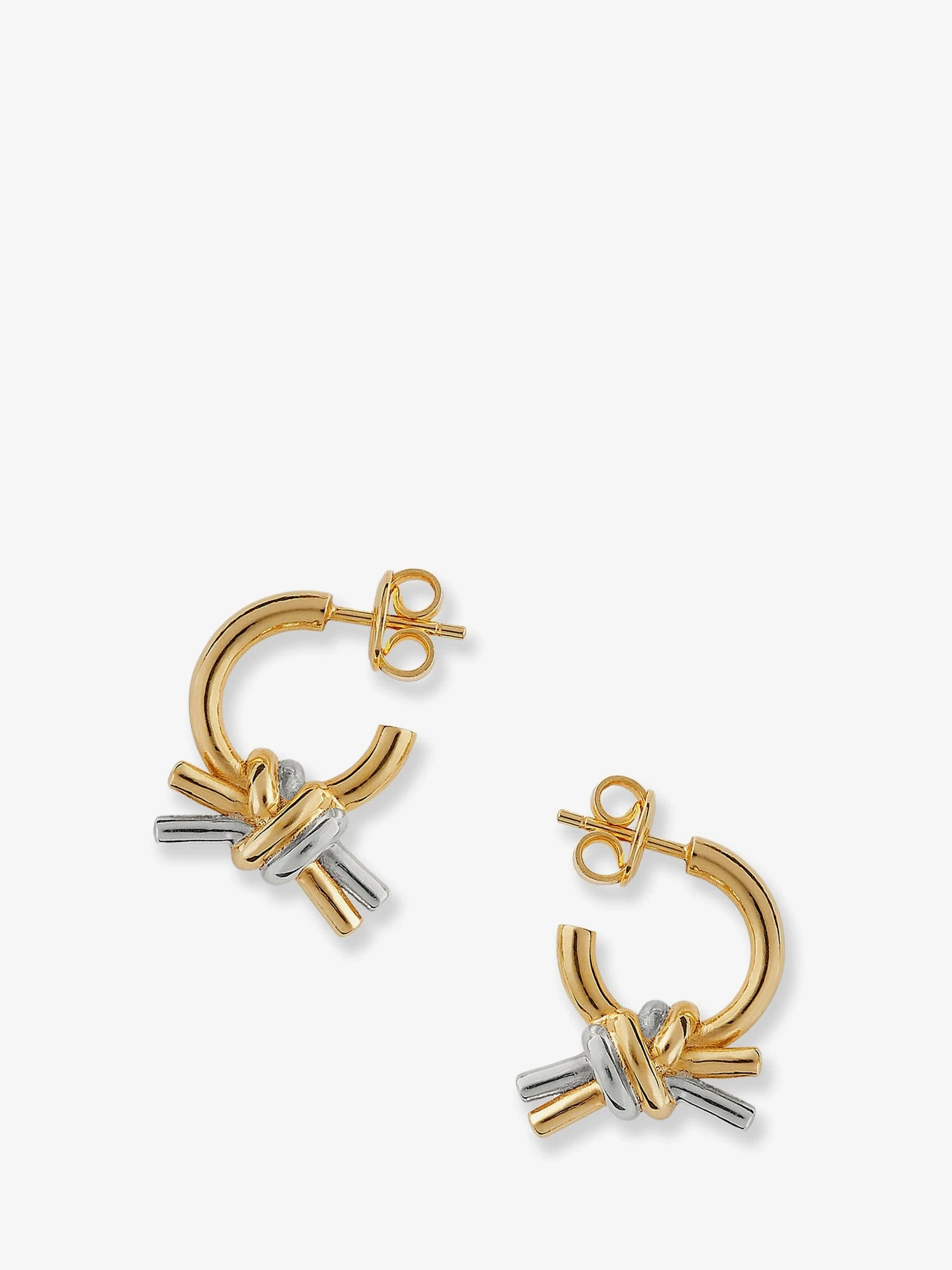 Knot silver earrings.webp