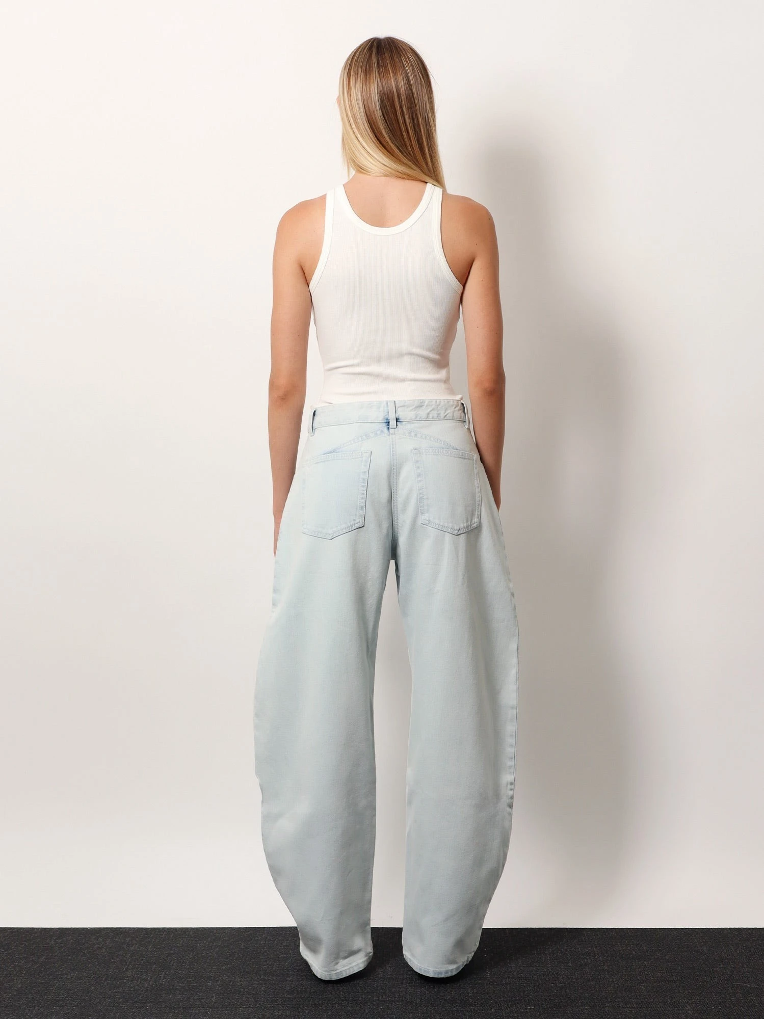 Halter cotton and viscose bodysuit.webp