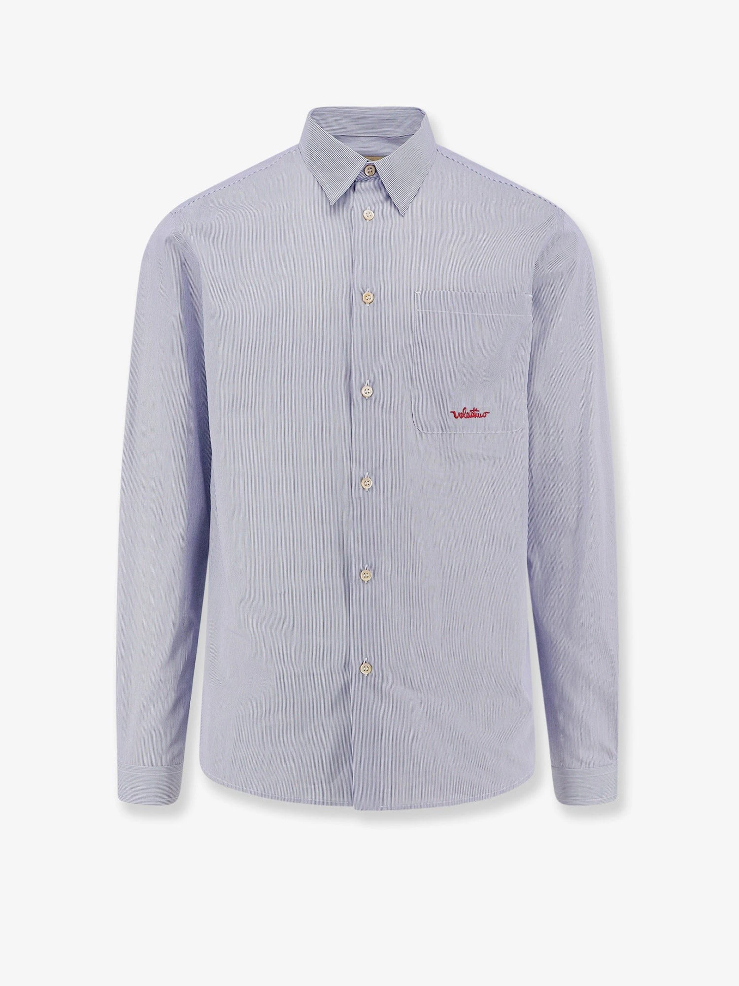 Cotton striped shirt.webp