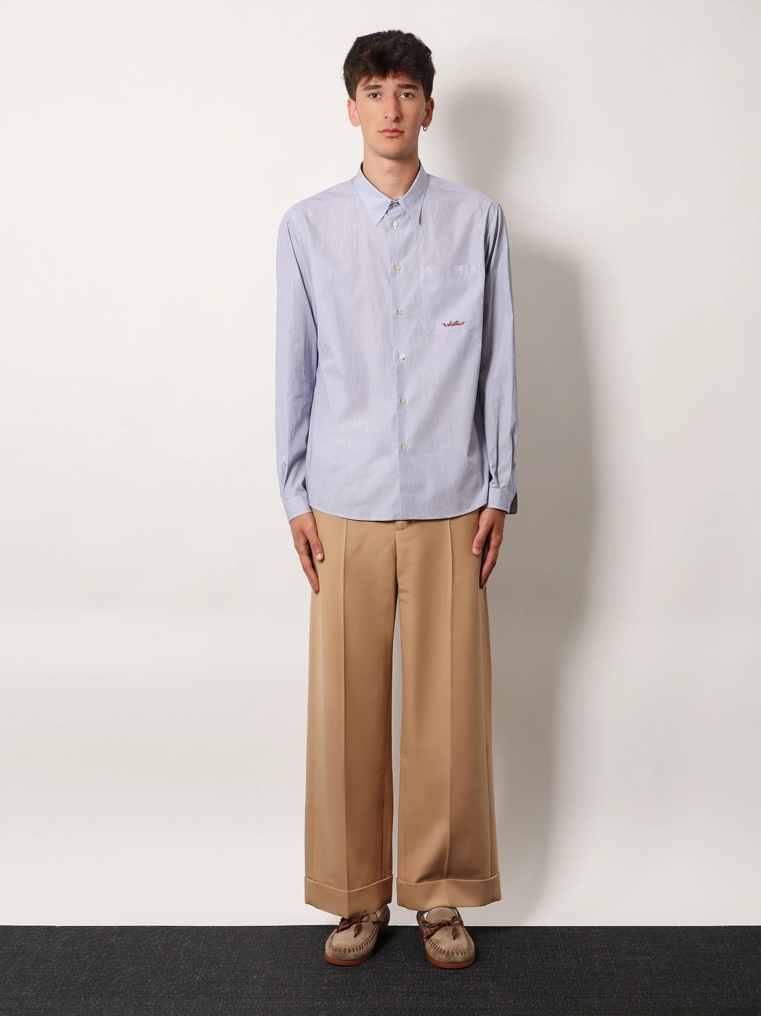 Cotton striped shirt.webp