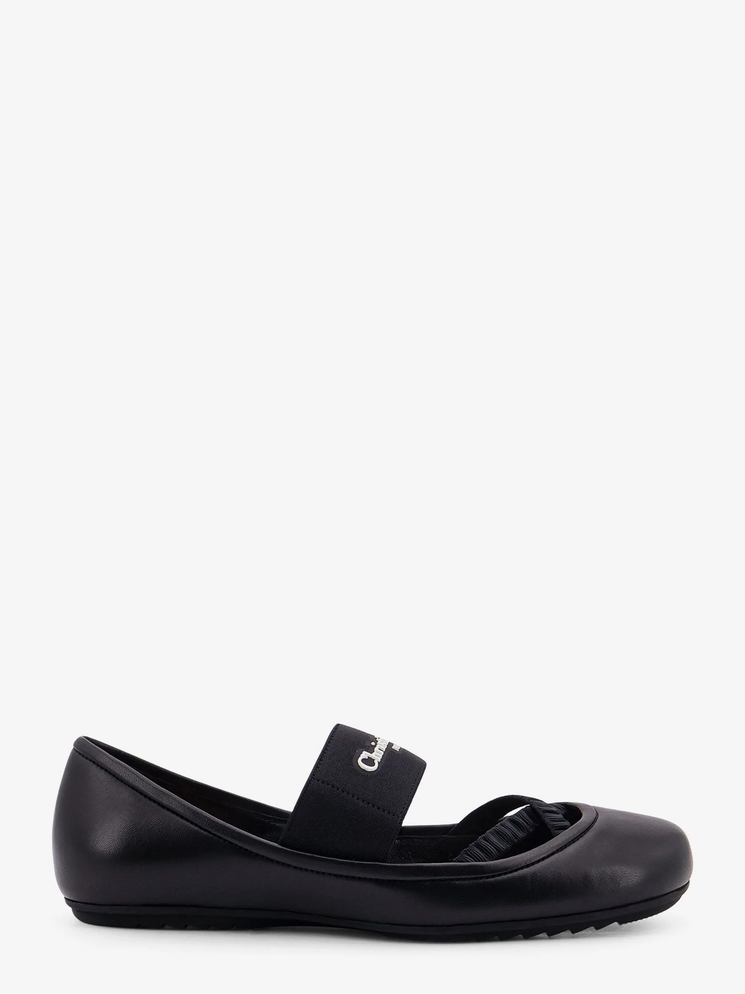 Shade leather ballerinas with elastic bands.webp