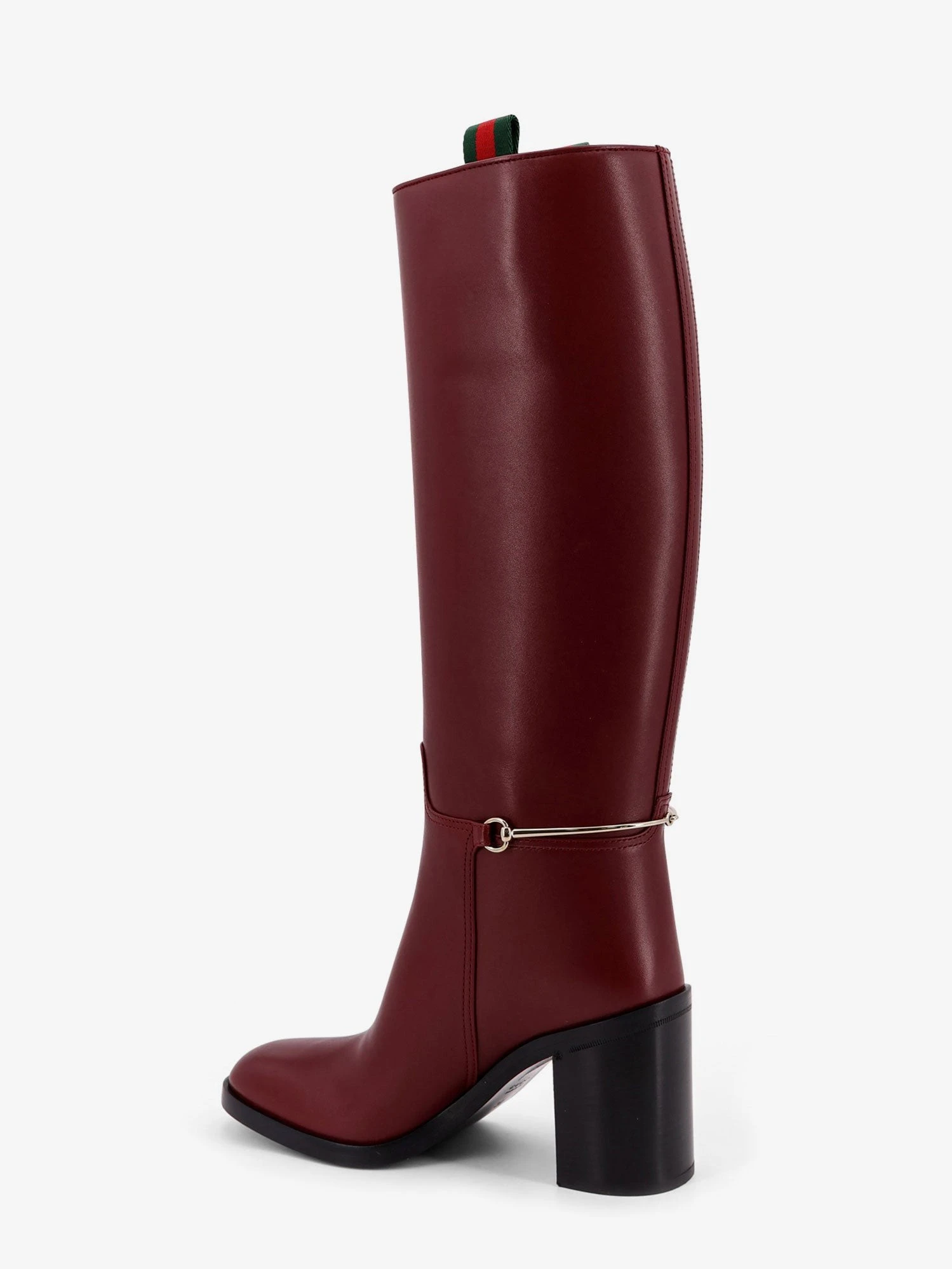 Gucci Rosso Ancora leather boots.webp