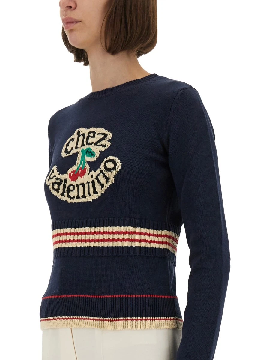 "CHEZ VALENTINO" COTTON SWEATER.webp