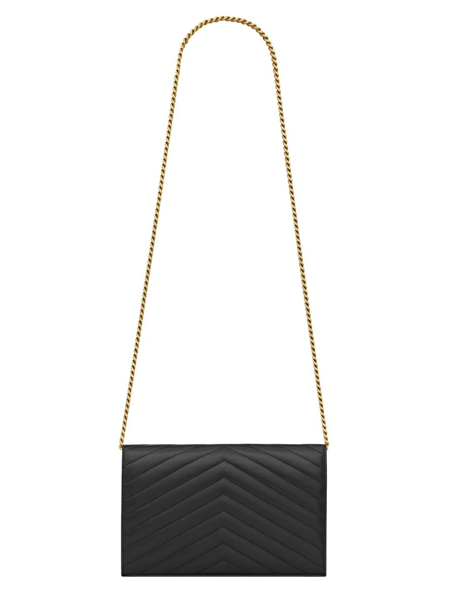 "CASSANDRE" CLUTCH BAG WITH CHAIN.webp
