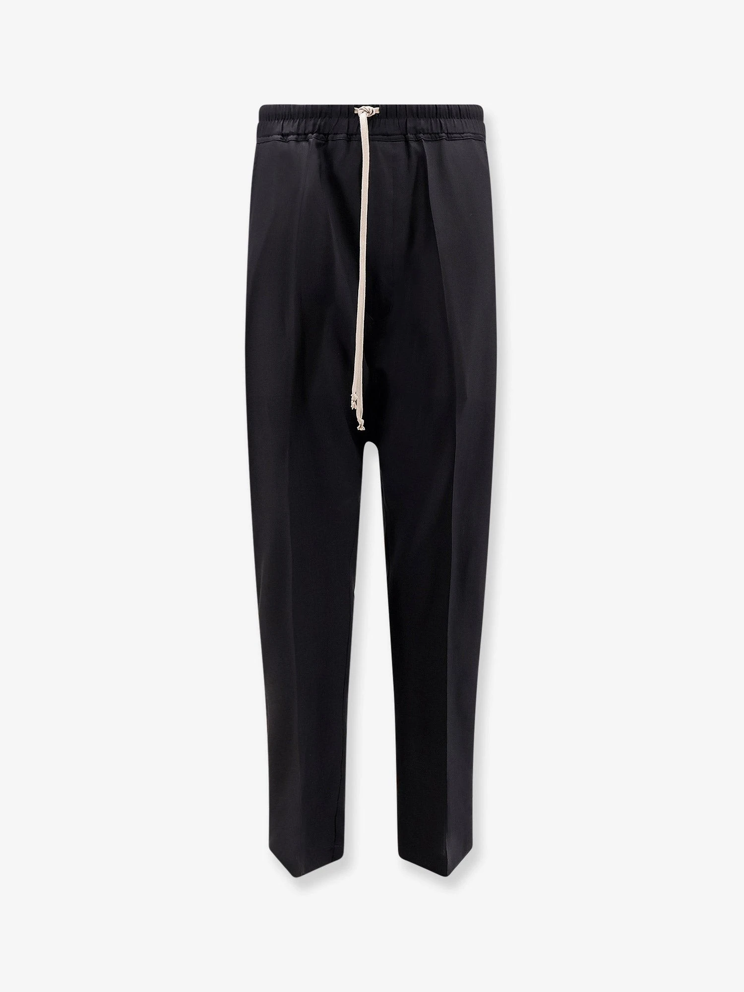 Drawstring Long certified virgin wool trousers.webp