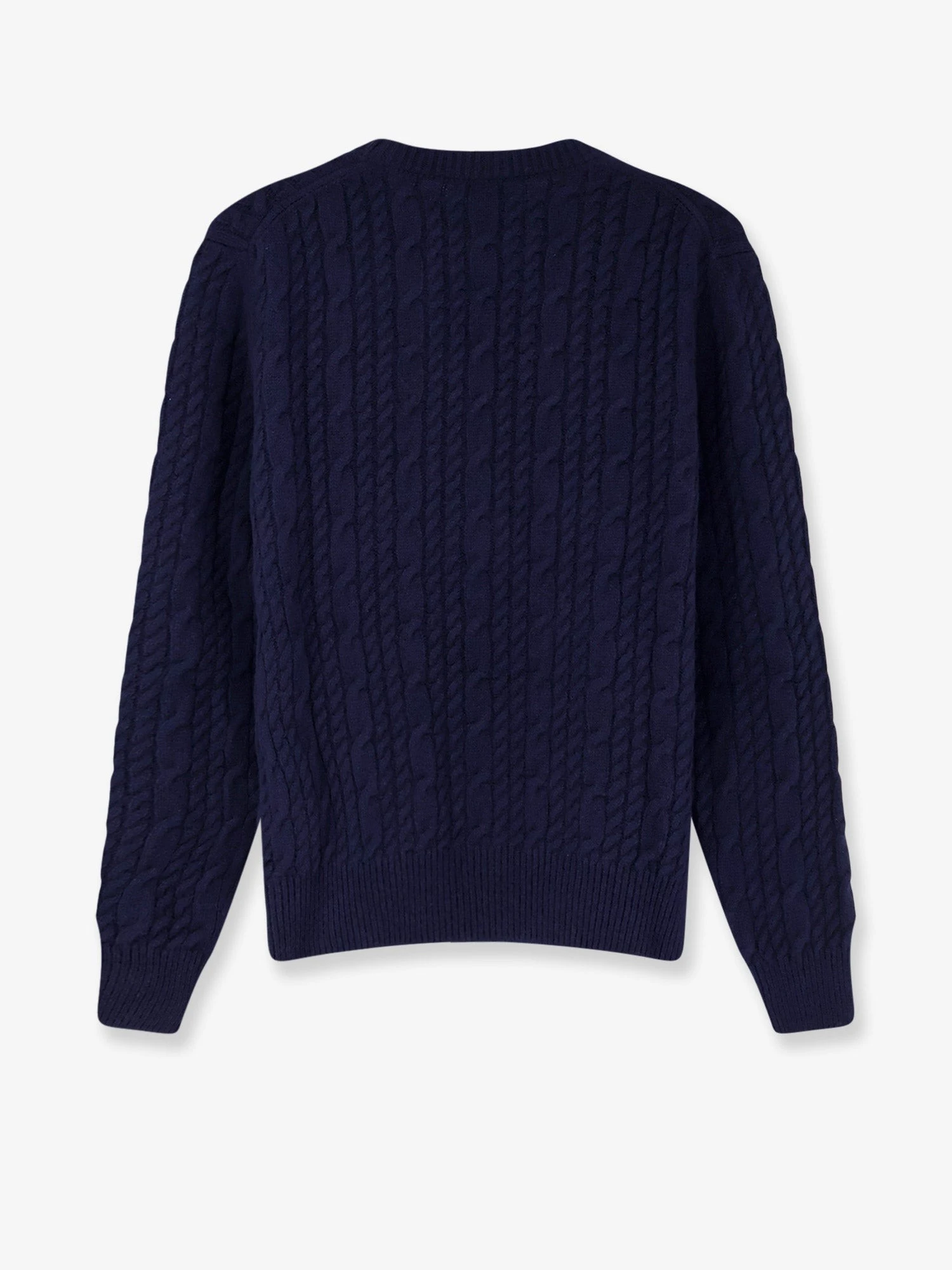 Cable-knit cashmere sweater.webp