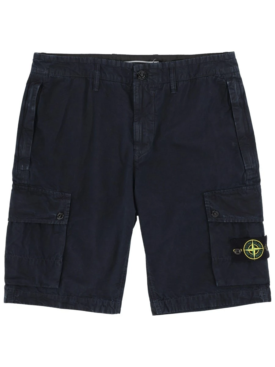 CARGO SHORTS WITH LOGO PATCH.webp