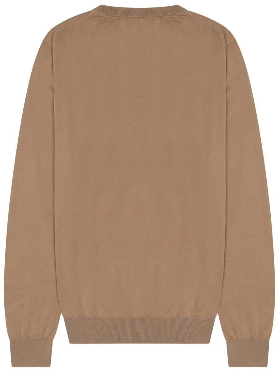 crewneck cotton knit sweater.webp