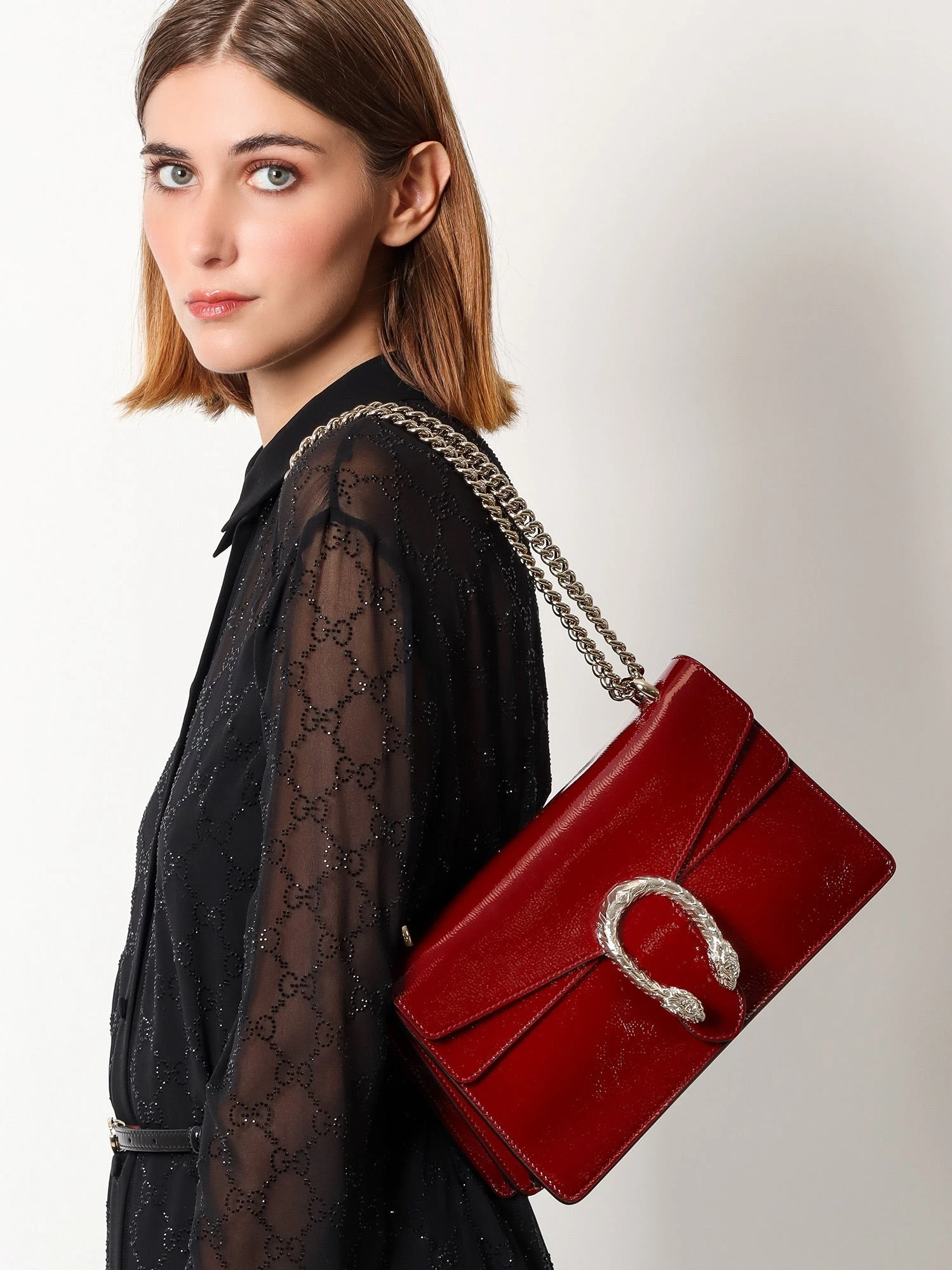 Dionysus patent leather shoulder bag.webp