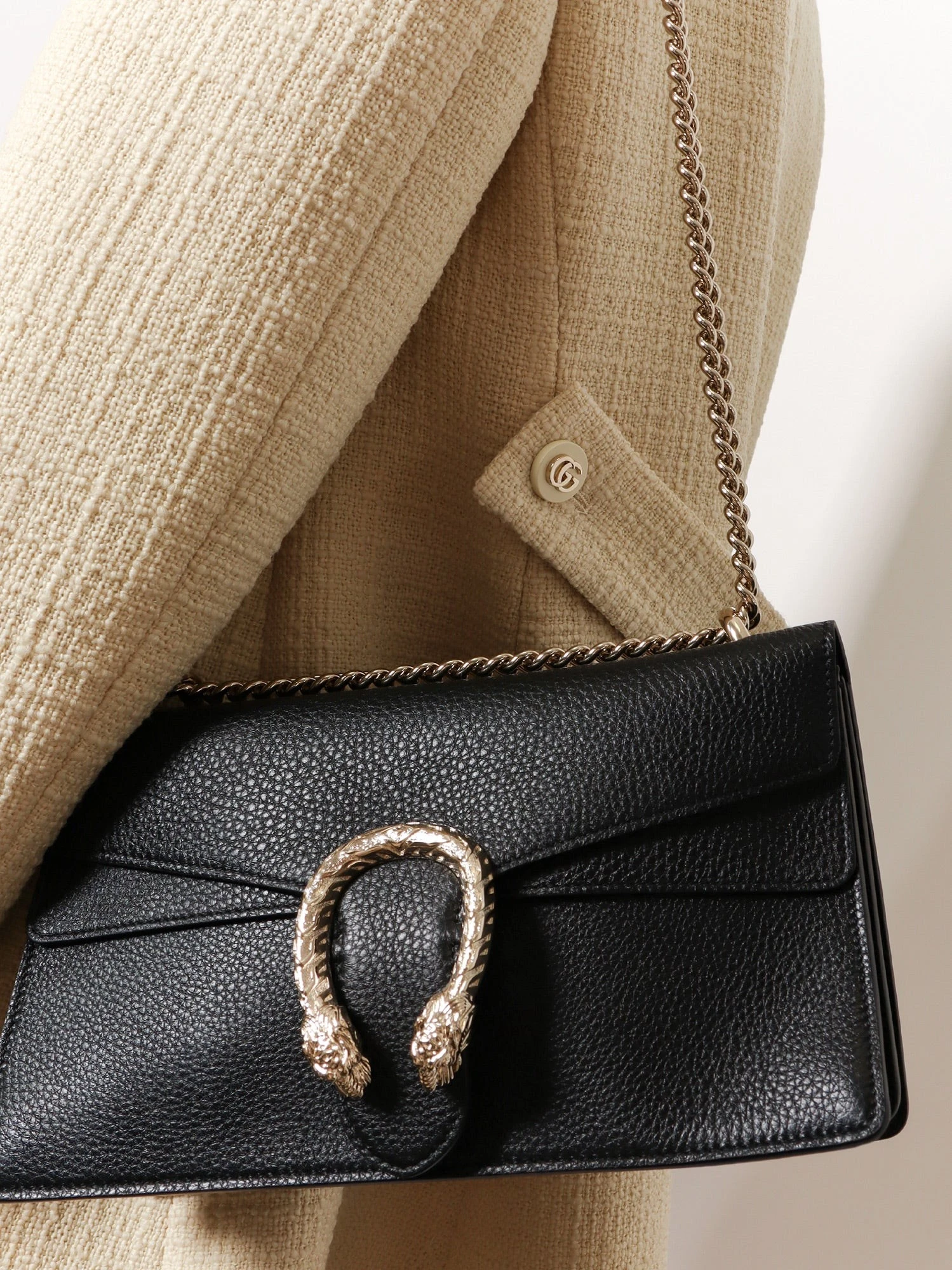 Dionysus leather shoulder bag.webp