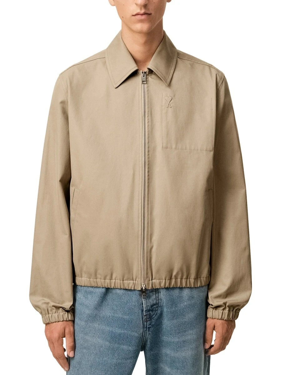 Nylon and leather City backpack.webp