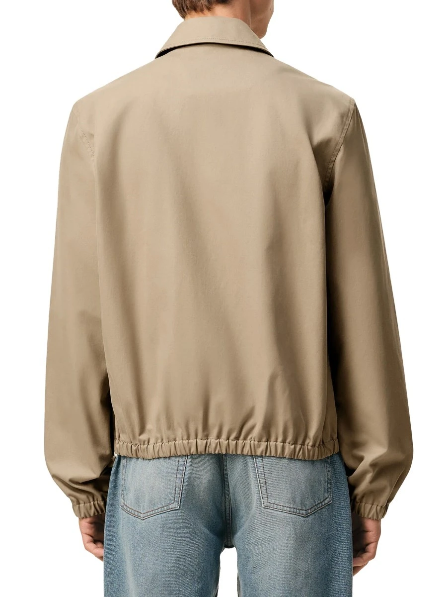 Nylon and leather City backpack.webp