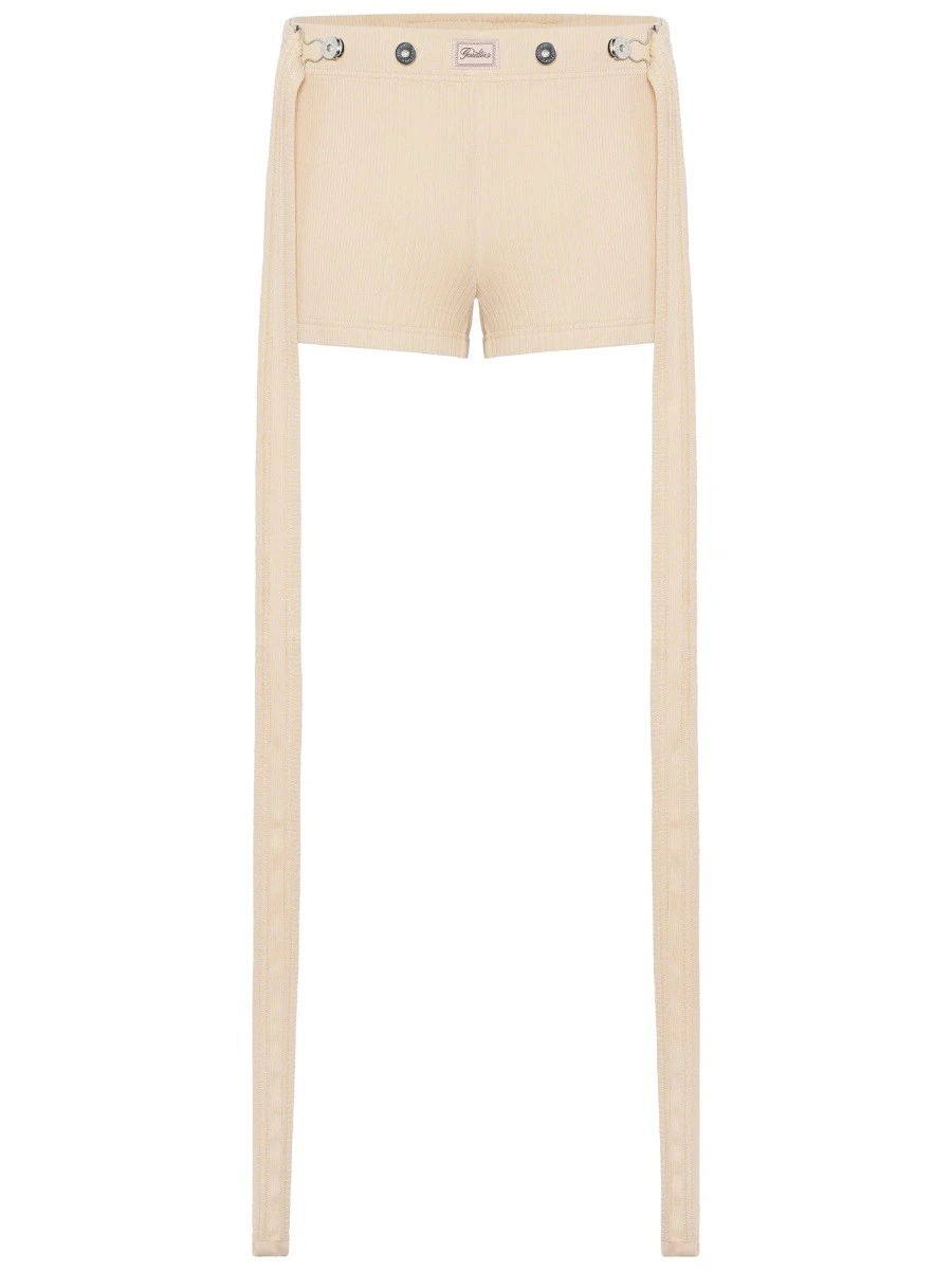 SHORTS WITH LOGO PATCH.webp