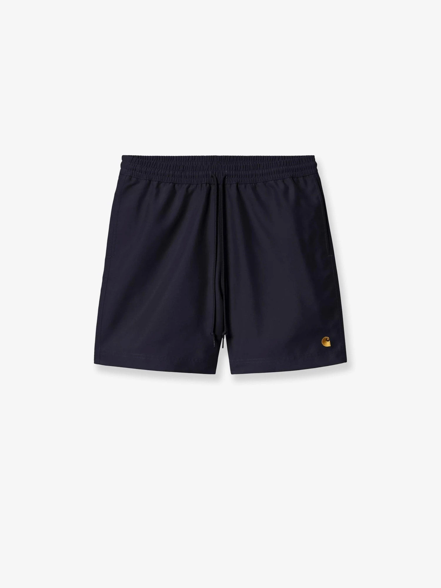 Nylon swim trunks with contrasting embroidered logo.webp