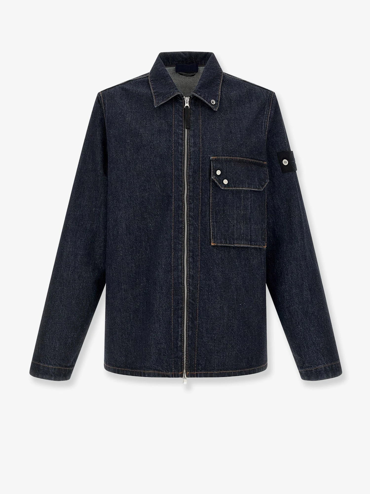 Organic denim jacket.webp