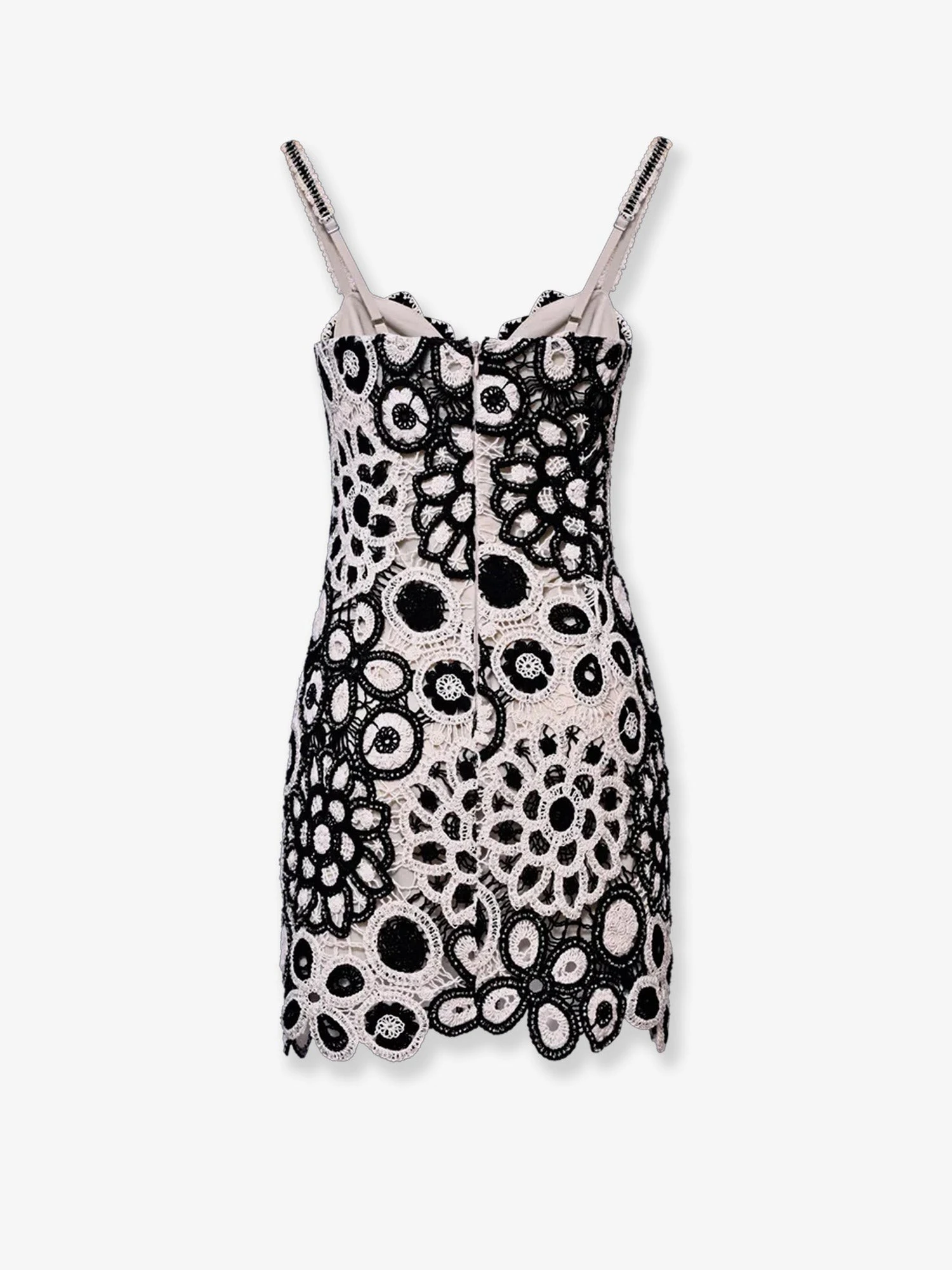 Crochet mini dress.webp