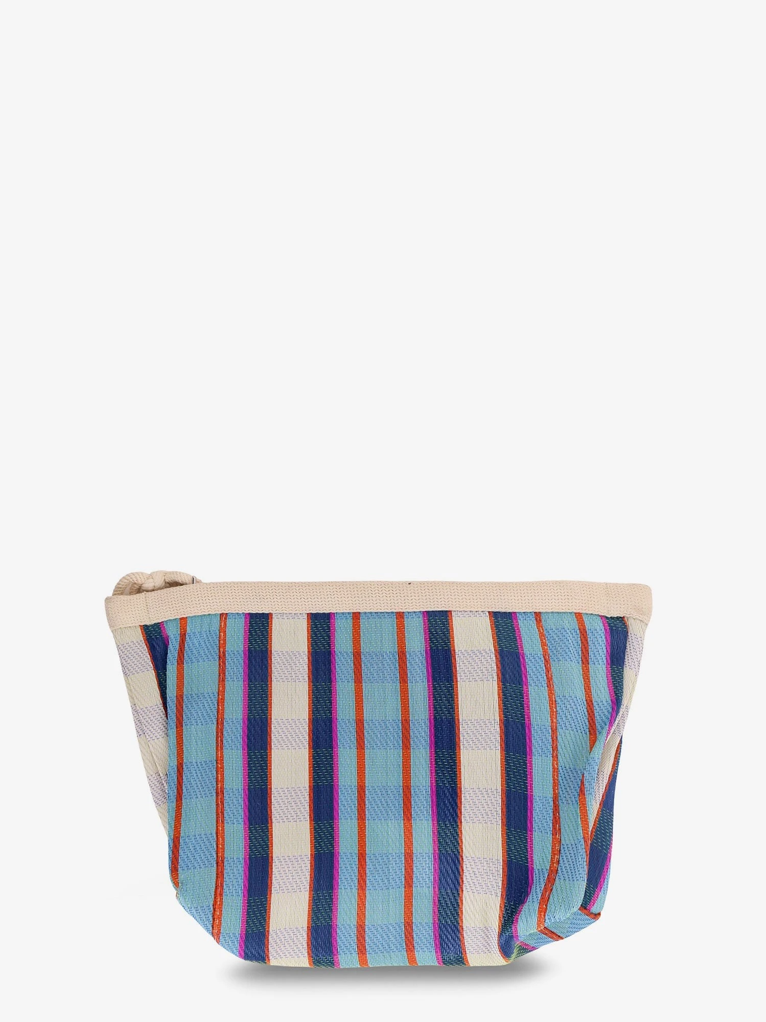 Powden nylon clutch with striped pattern.webp