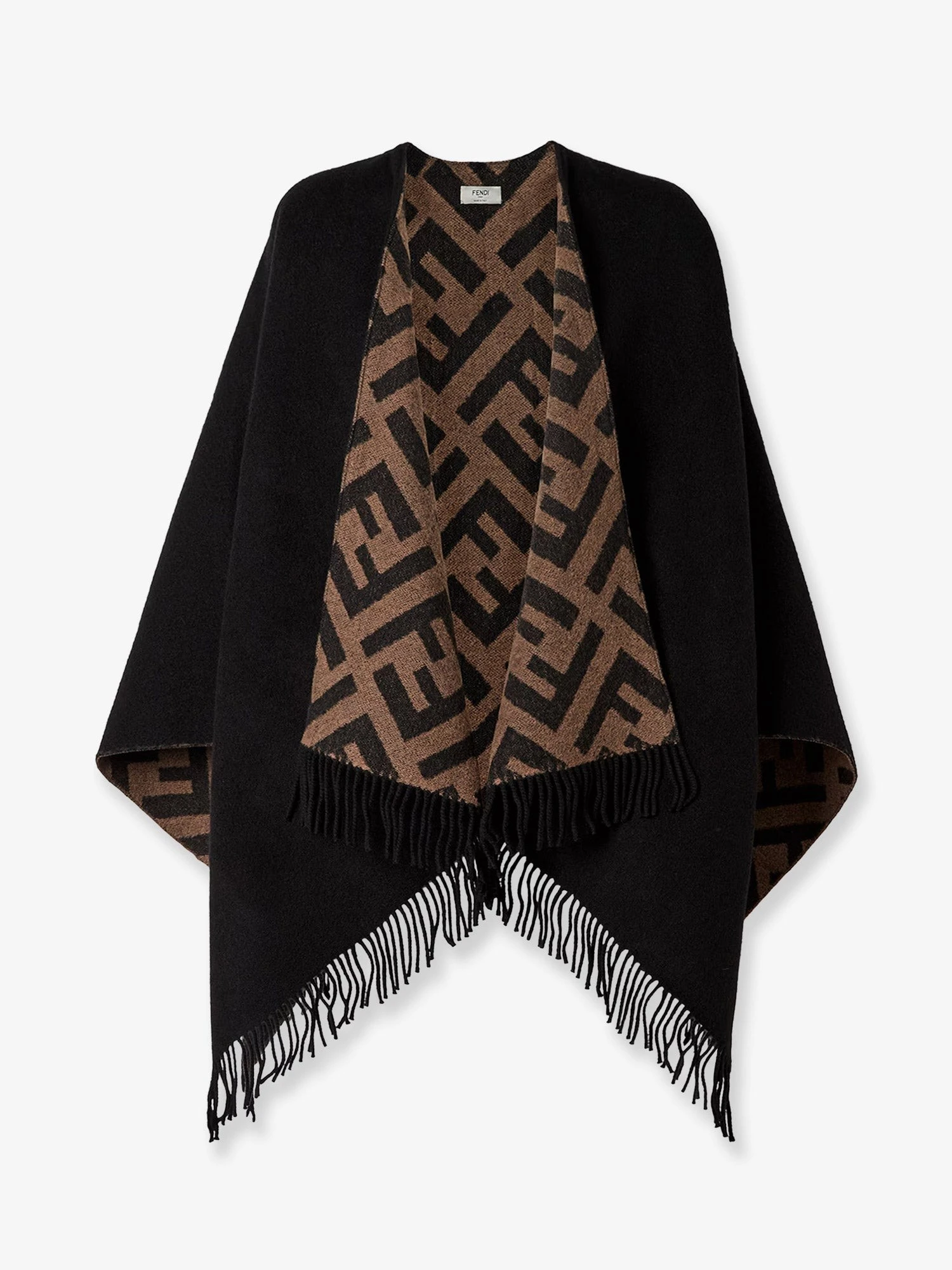 Cashmere and wool poncho.webp