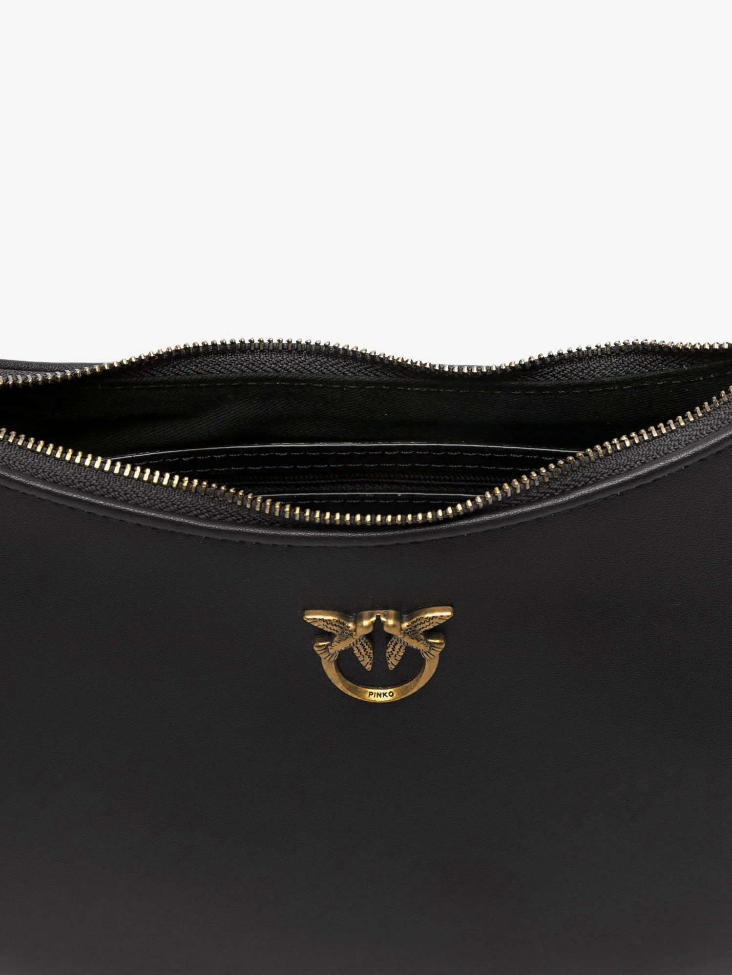 Half Moon Mini leather shoulder bag.webp