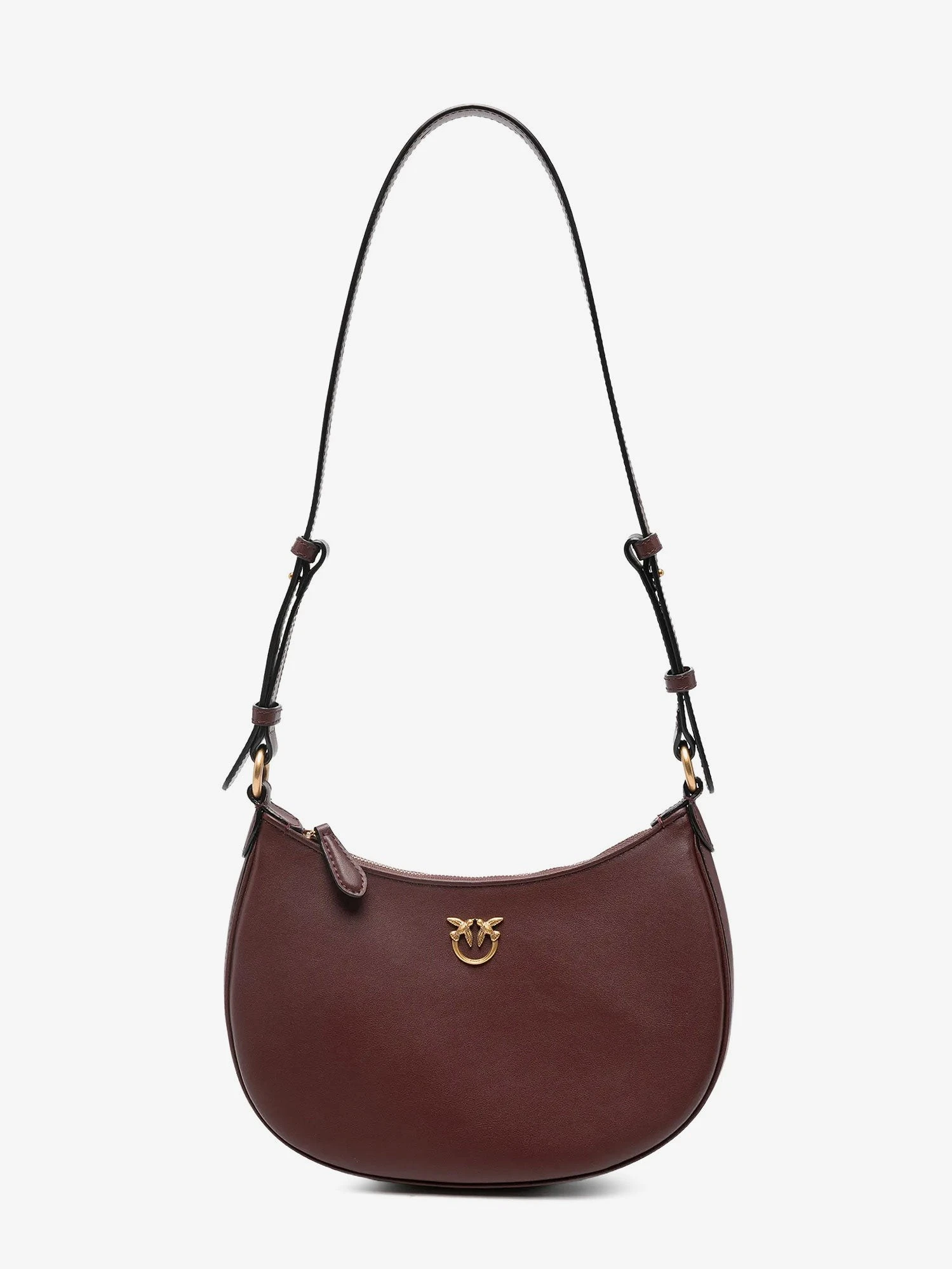 Half Moon Mini leather crossbody bag.webp