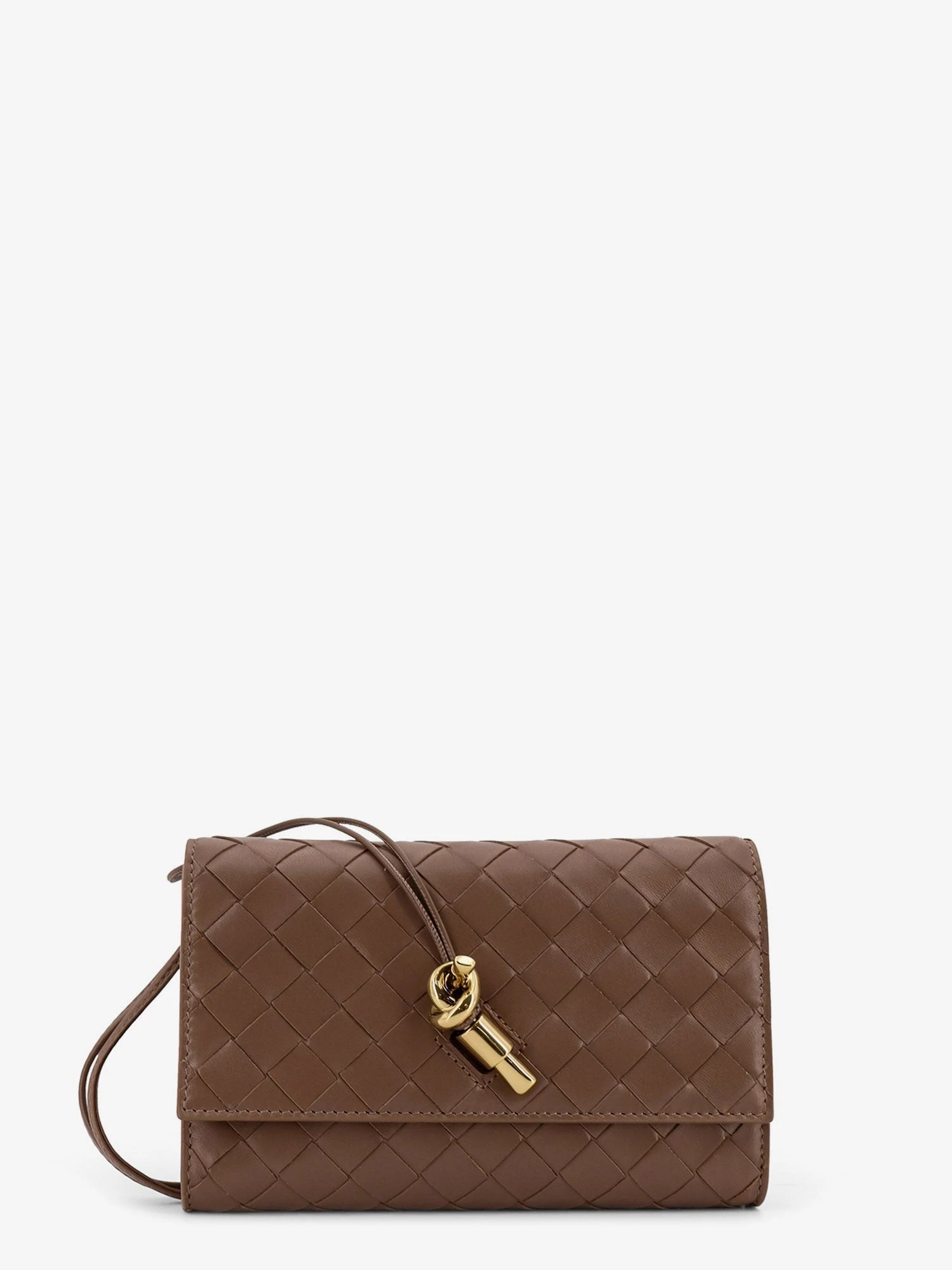 Andiamo leather shoulder bag with Intrecciato motif.webp