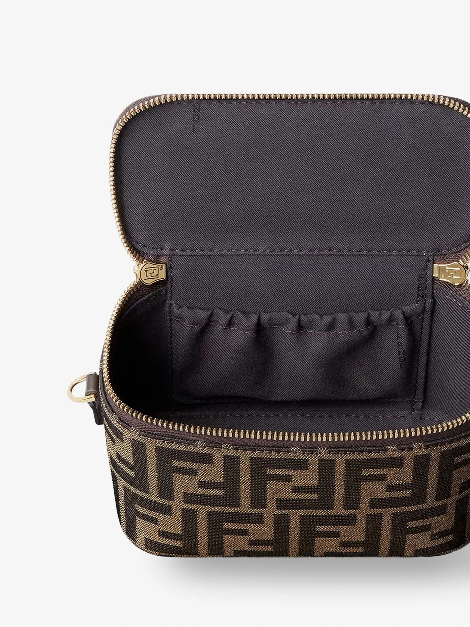 Vanity crossbody bag in FF jacquard fabric.webp
