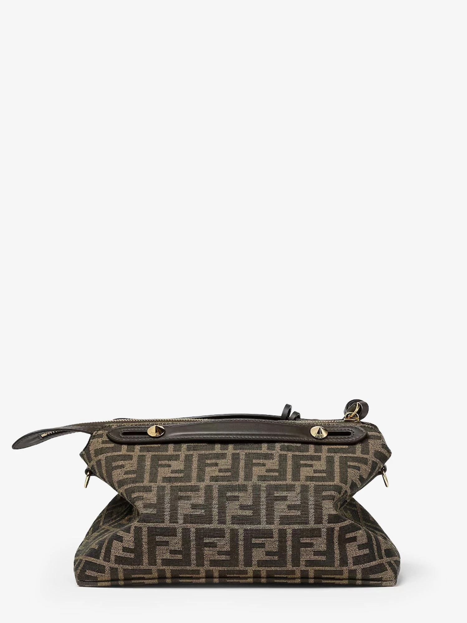 By The Way Soft Medium FF jacquard fabric crossbody bag.webp