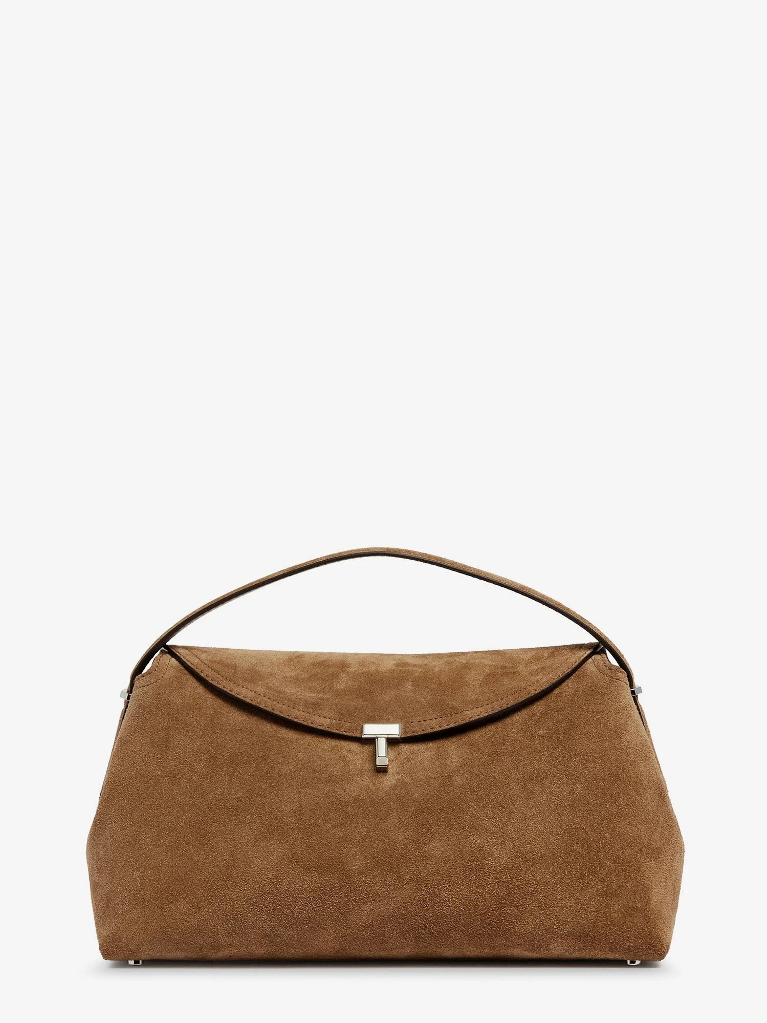 T-Lock suede handbag.webp