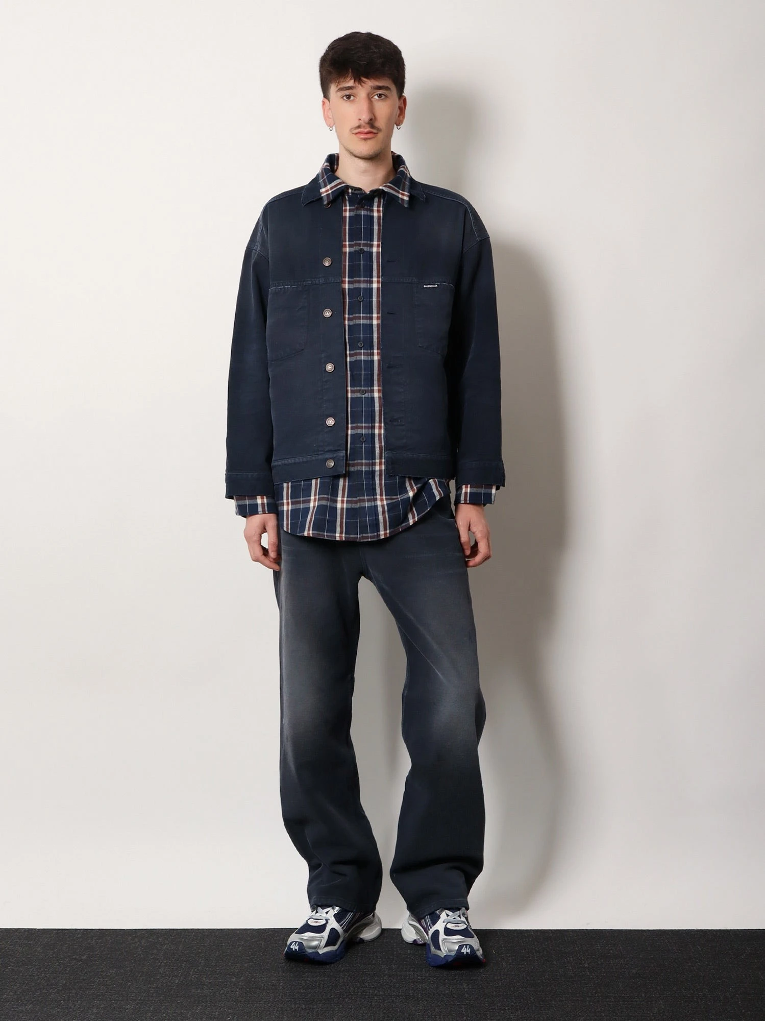 Canvas jacket with madras inserts.webp