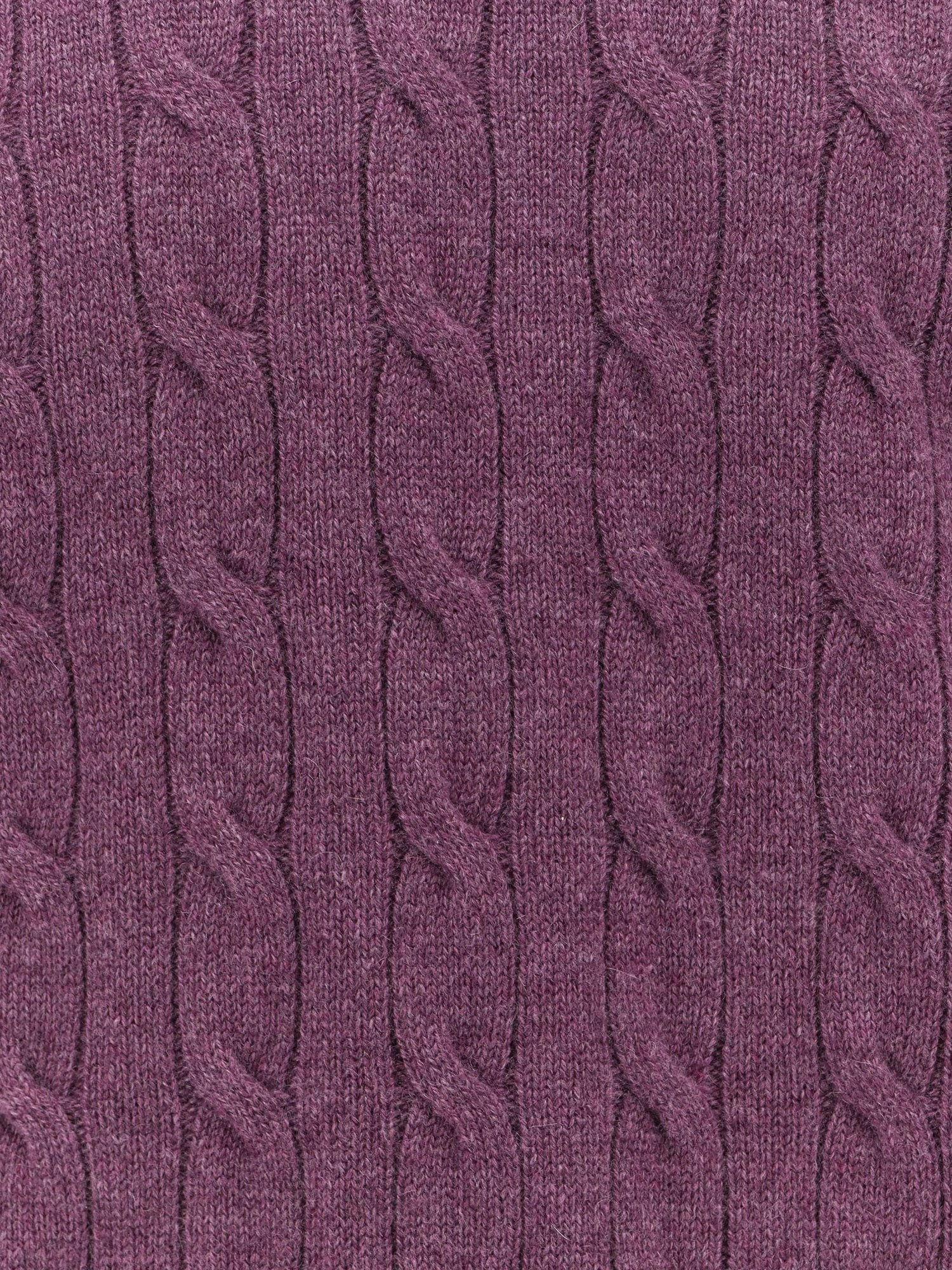 Cable knit cashmere sweater.webp